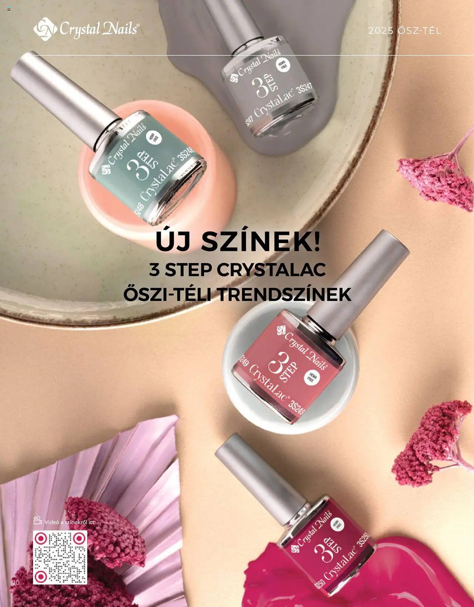 Crystal Nails akciós újság (2025-09-07 - 2025-12-31)