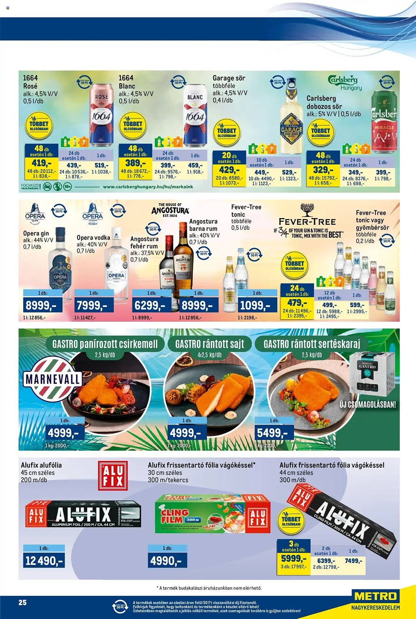 Metro akciós újság (2025-08-01 - 2025-08-14)