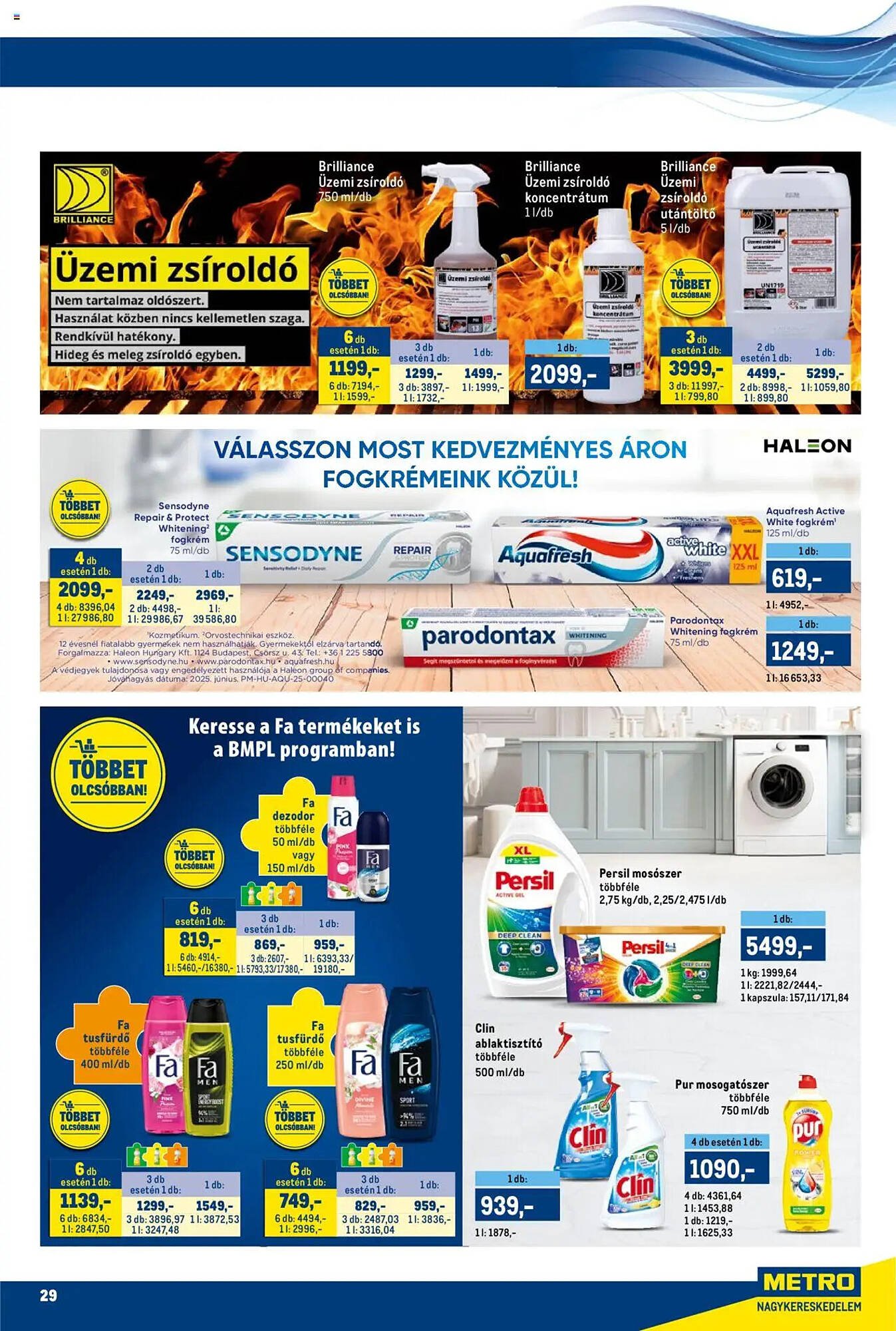 Metro akciós újság (2025-08-01 - 2025-08-14)