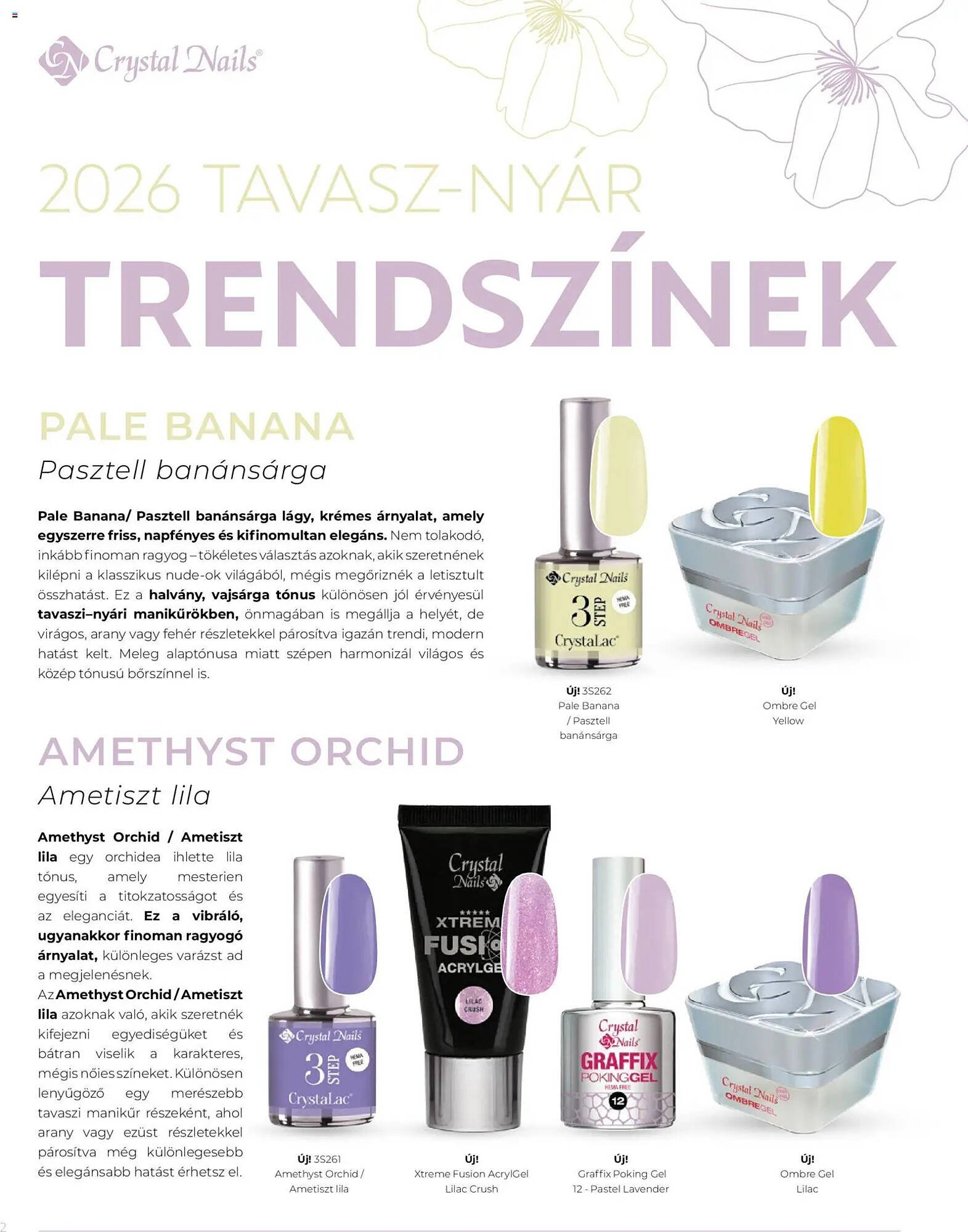 Crystal Nails akciós újság (2026-03-09 - 2026-08-31)