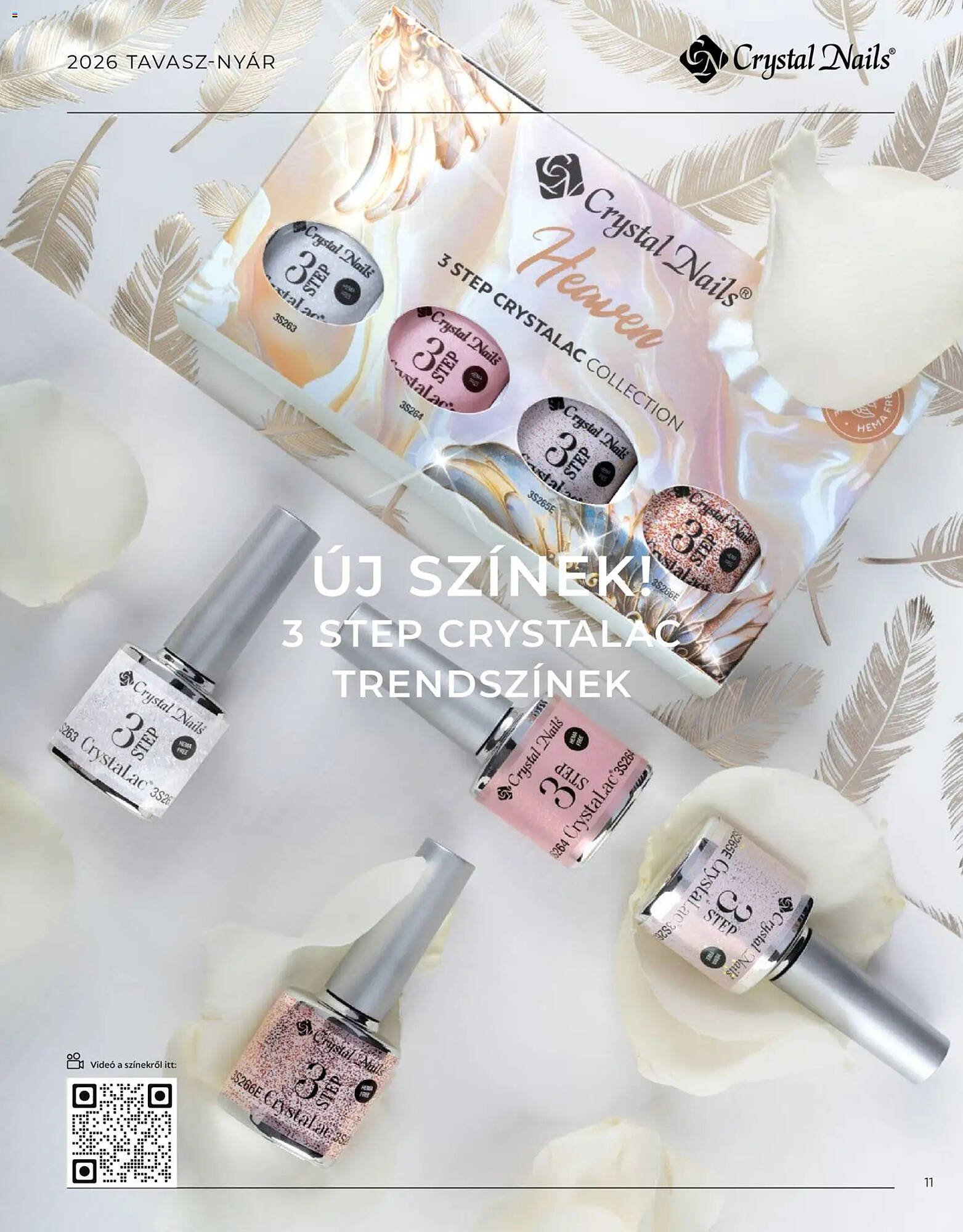 Crystal Nails akciós újság (2026-03-09 - 2026-08-31)
