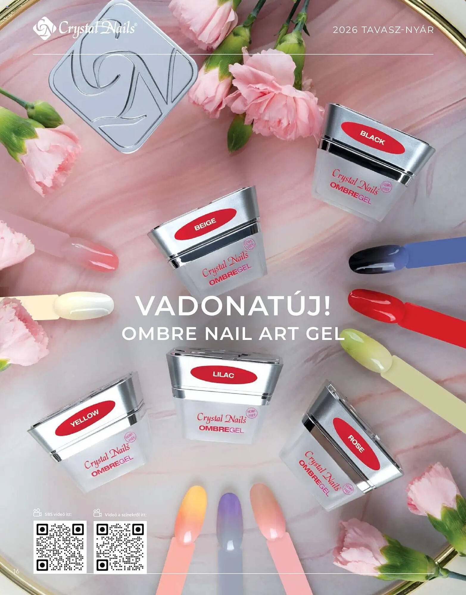 Crystal Nails akciós újság (2026-03-09 - 2026-08-31)
