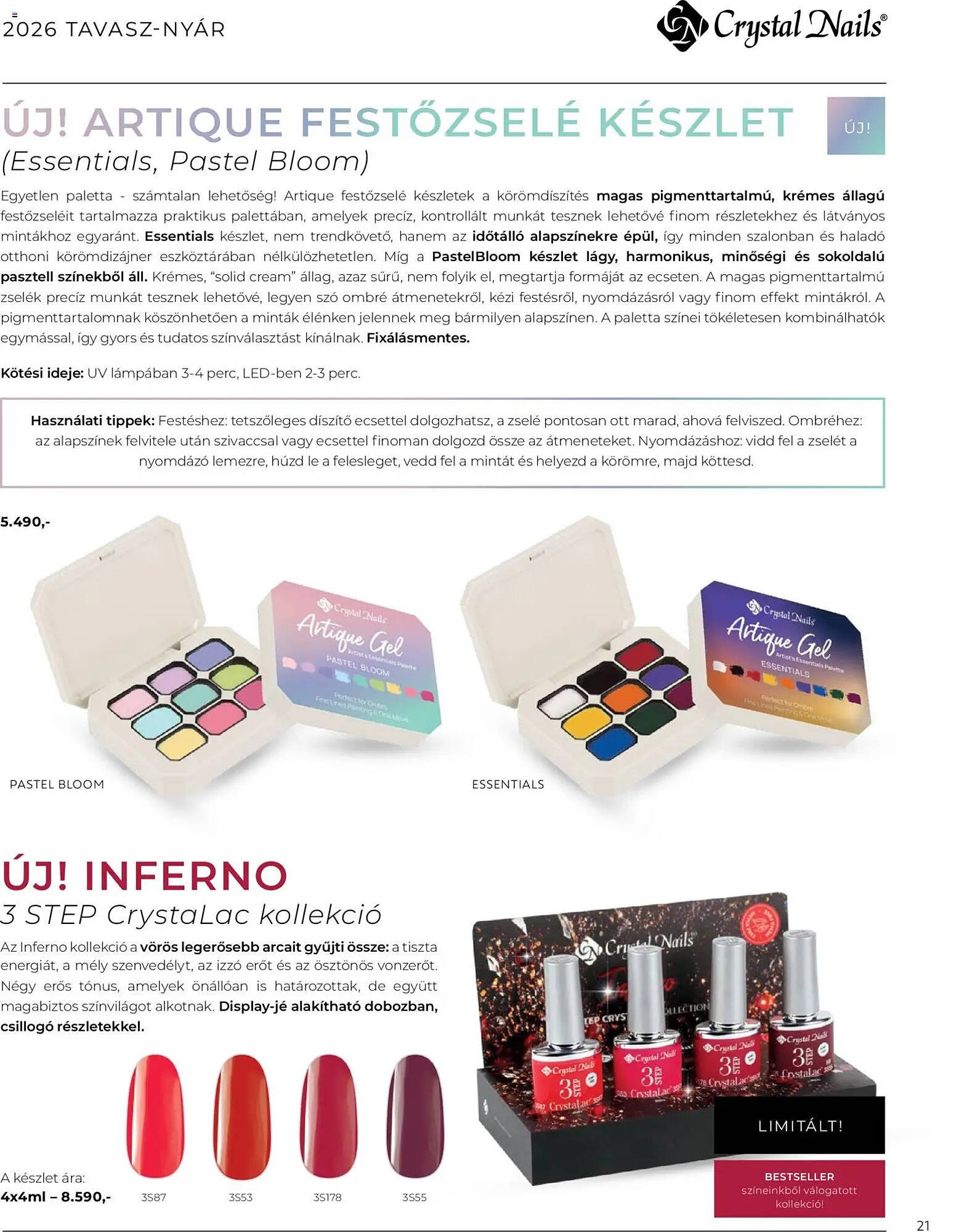 Crystal Nails akciós újság (2026-03-09 - 2026-08-31)