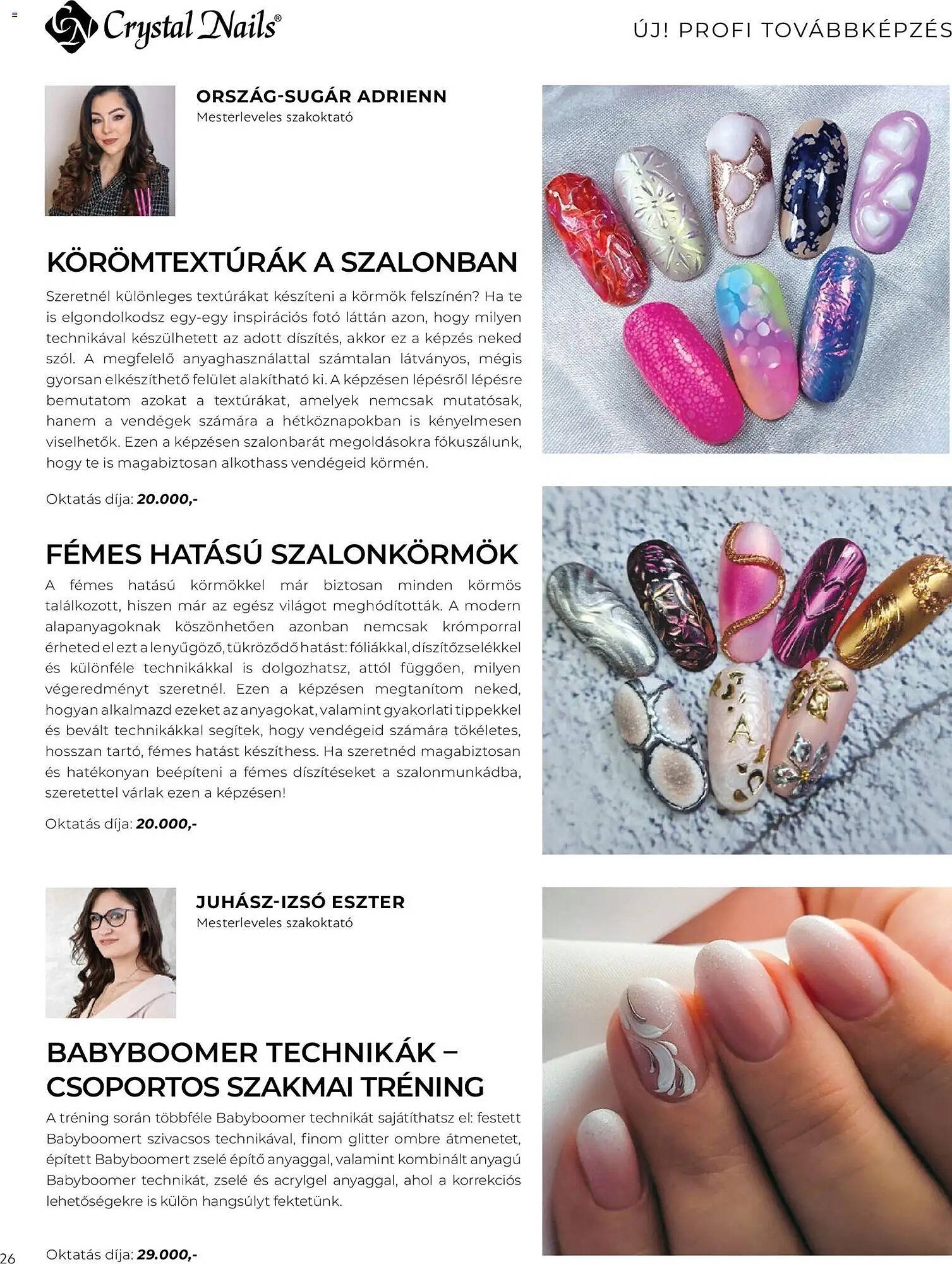 Crystal Nails akciós újság (2026-03-09 - 2026-08-31)