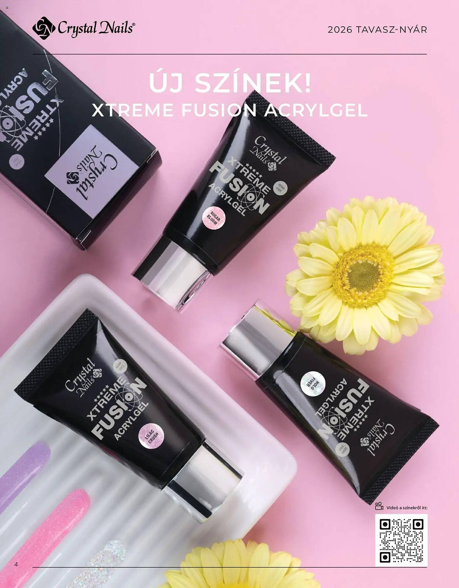 Crystal Nails akciós újság (2026-03-09 - 2026-08-31)