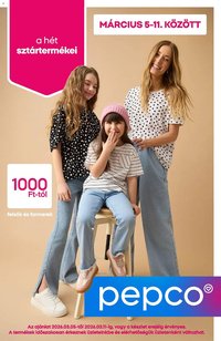 Pepco akciós újság (2026-03-05 - 2026-03-11)