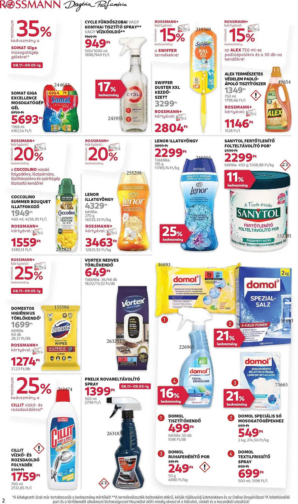 Rossmann akciós újság (2025-08-25 - 2025-09-05)