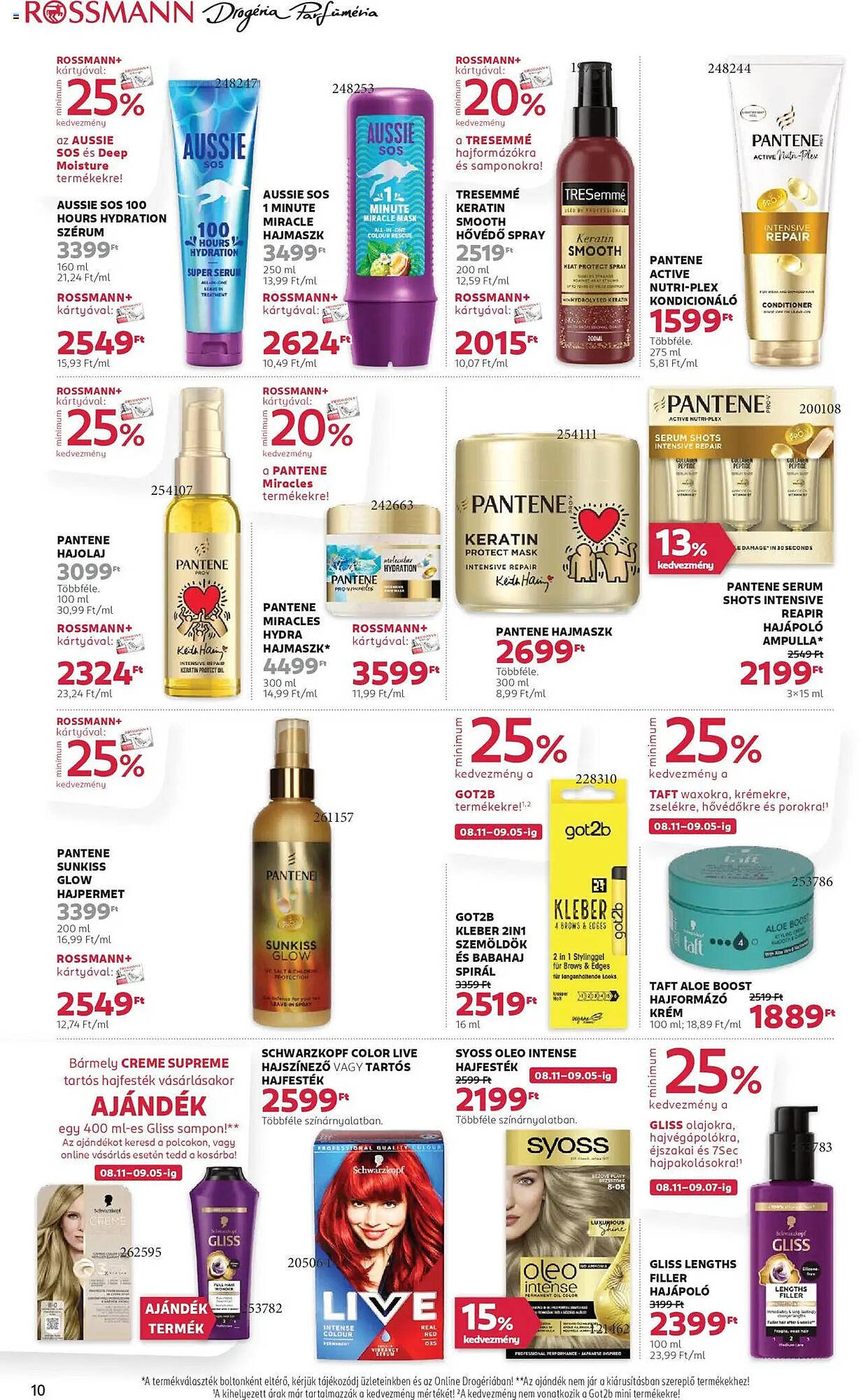 Rossmann akciós újság (2025-08-25 - 2025-09-05)