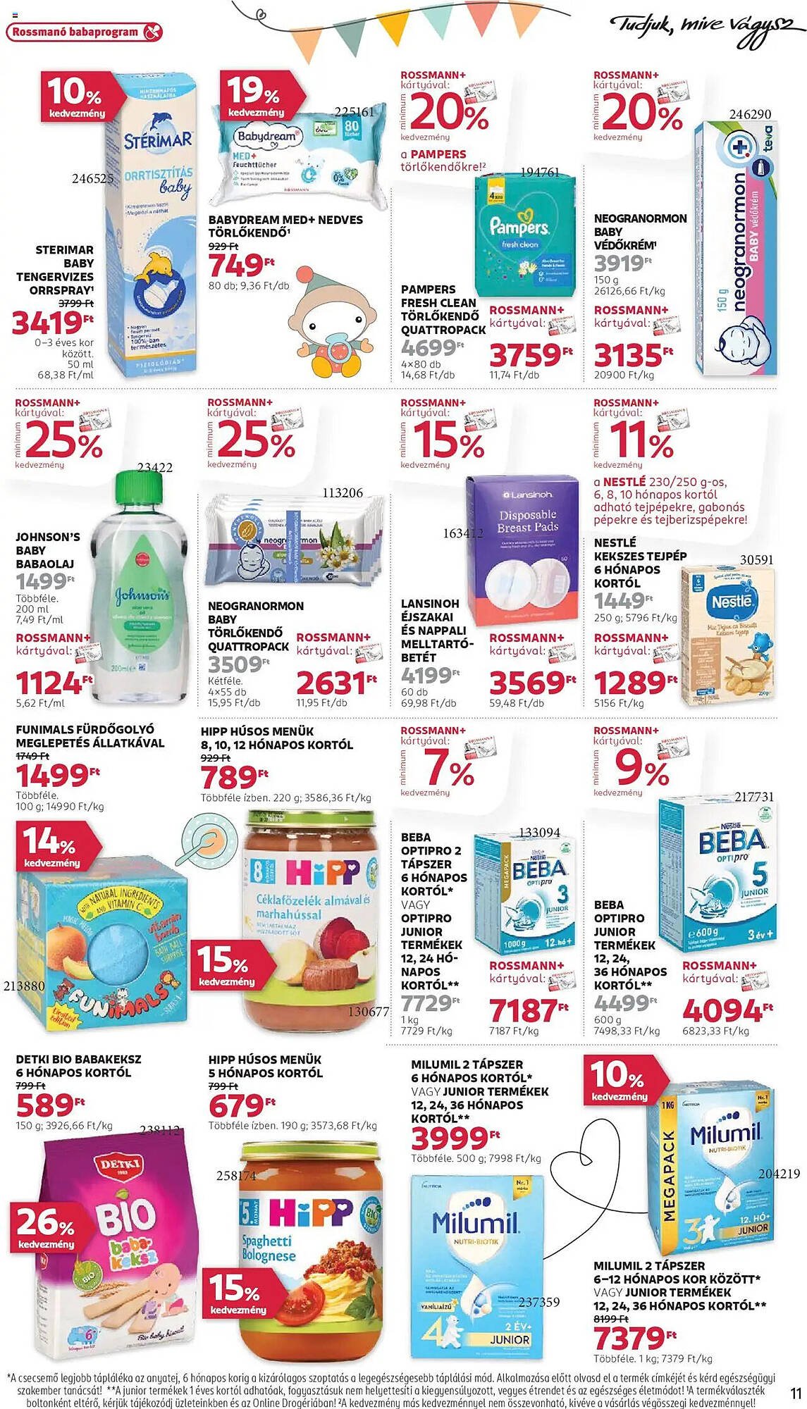 Rossmann akciós újság (2025-08-25 - 2025-09-05)