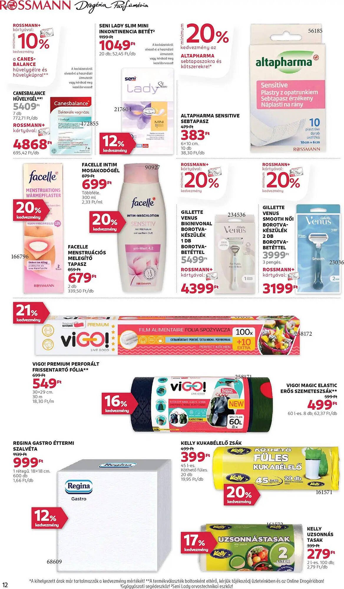 Rossmann akciós újság (2025-08-25 - 2025-09-05)