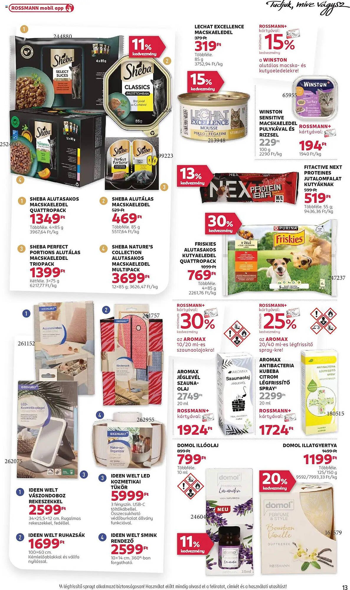 Rossmann akciós újság (2025-08-25 - 2025-09-05)