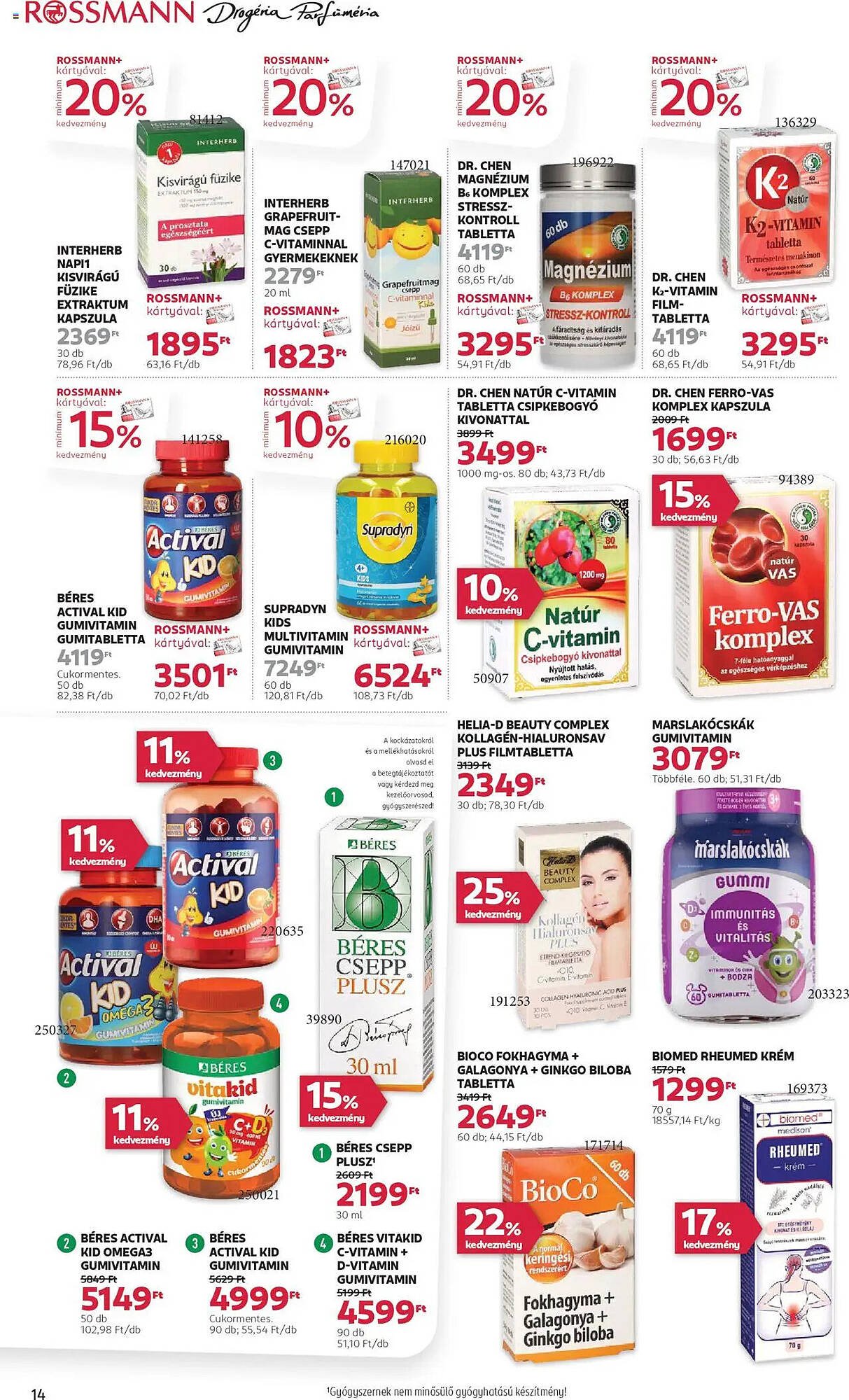 Rossmann akciós újság (2025-08-25 - 2025-09-05)