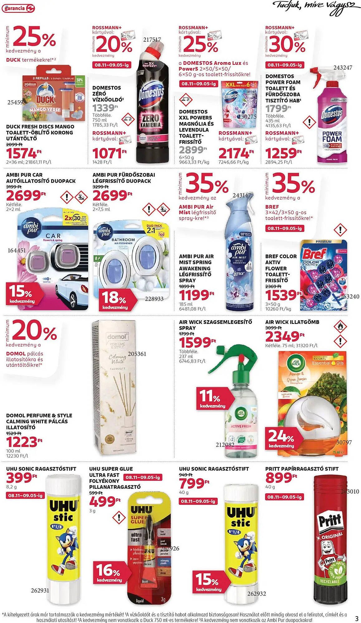 Rossmann akciós újság (2025-08-25 - 2025-09-05)