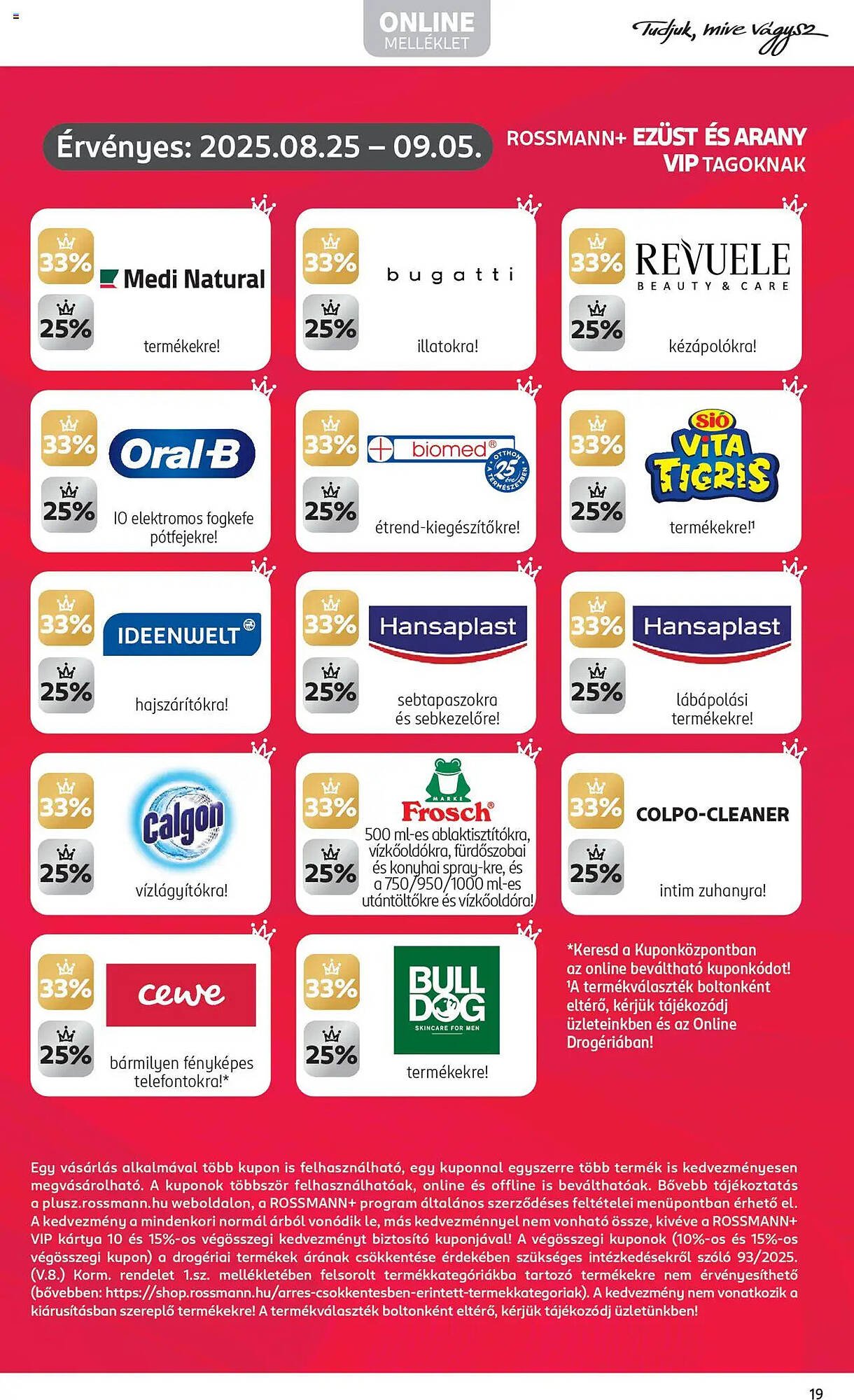 Rossmann akciós újság (2025-08-25 - 2025-09-05)