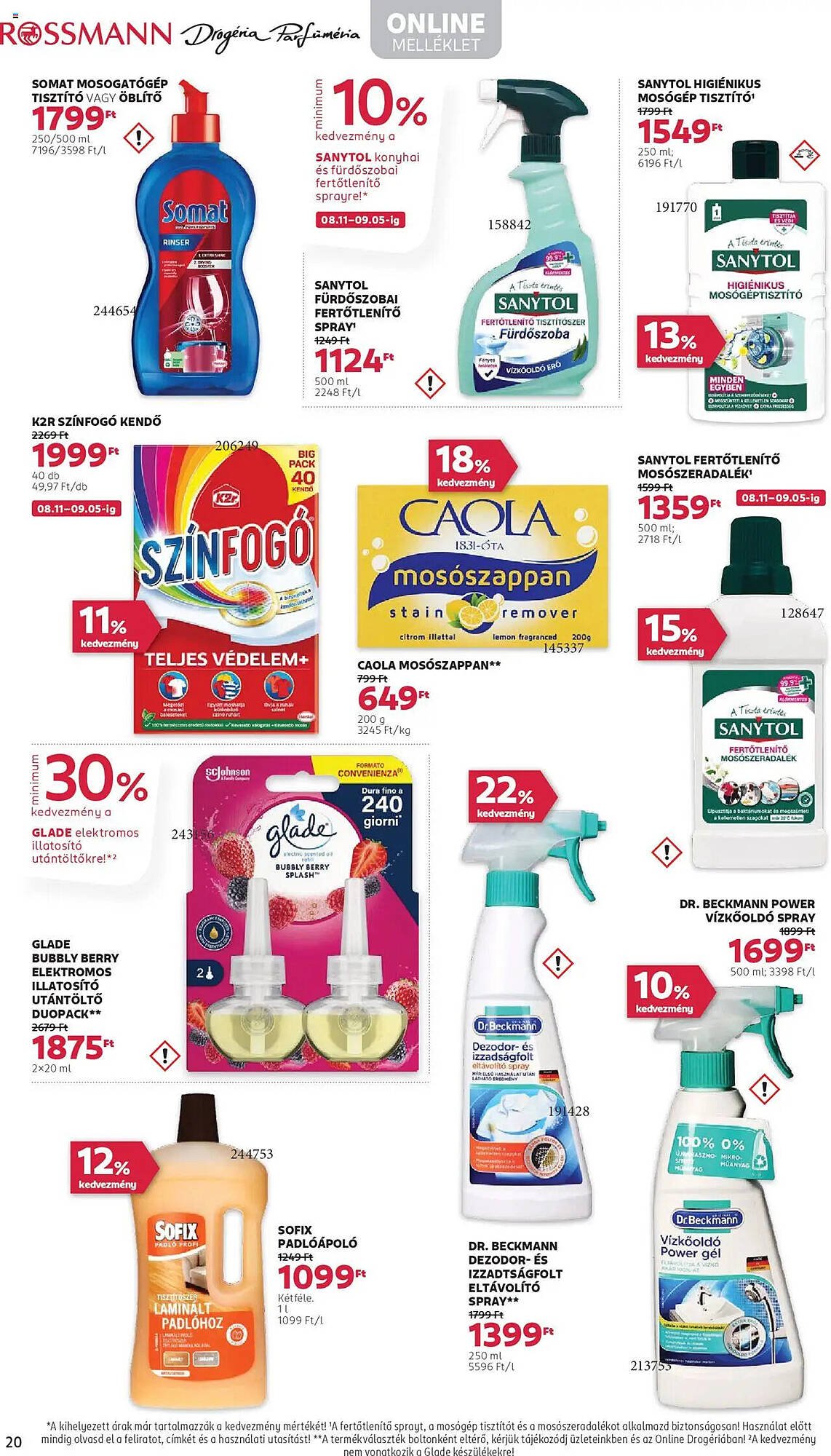 Rossmann akciós újság (2025-08-25 - 2025-09-05)