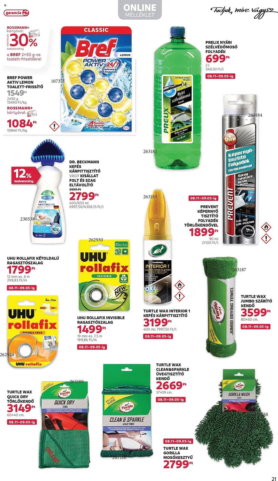 Rossmann akciós újság (2025-08-25 - 2025-09-05)