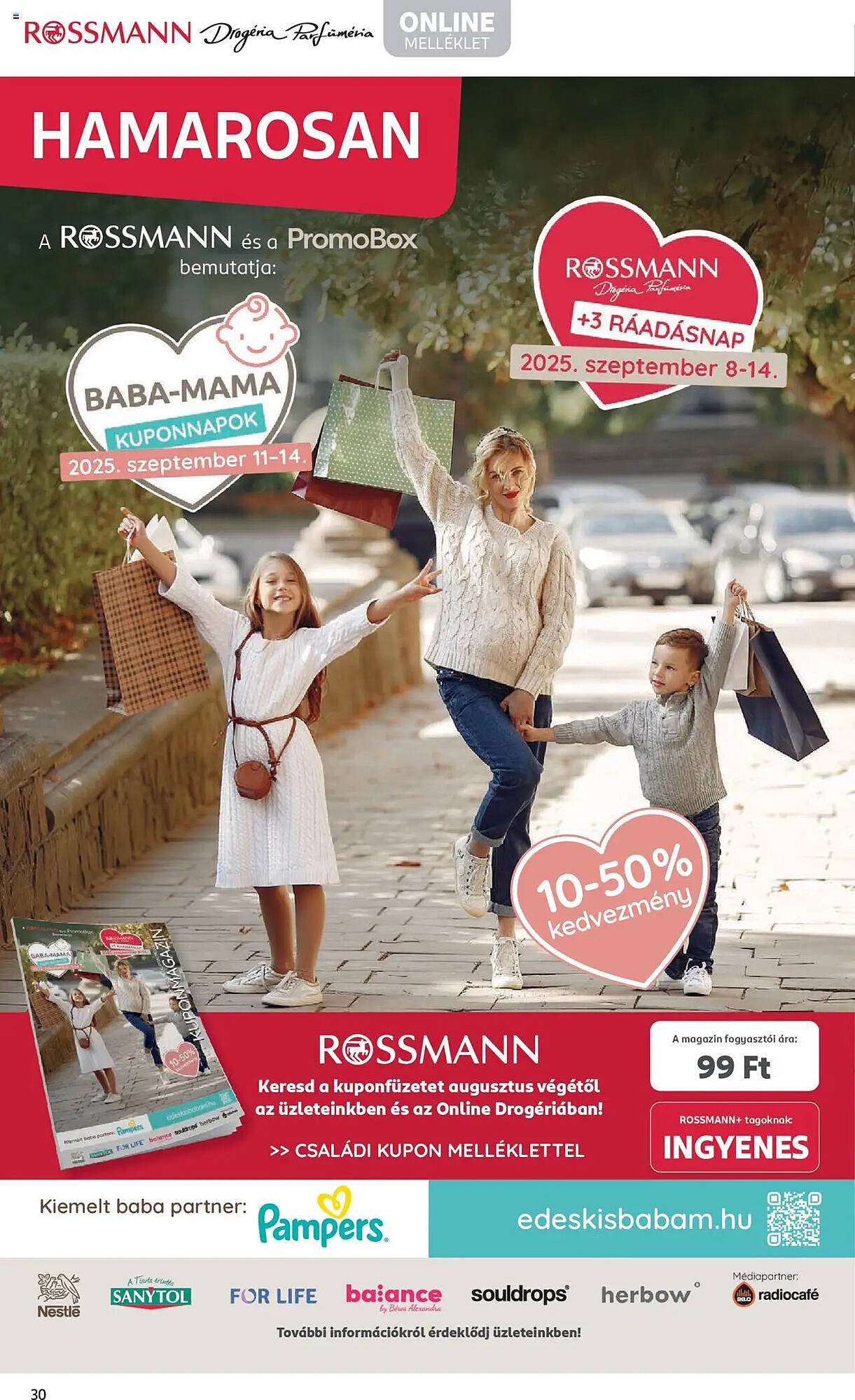 Rossmann akciós újság (2025-08-25 - 2025-09-05)