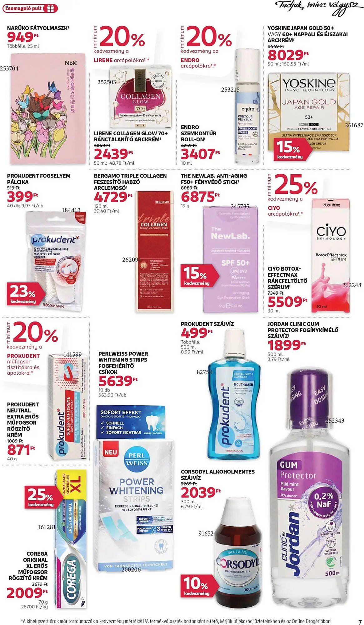 Rossmann akciós újság (2025-08-25 - 2025-09-05)