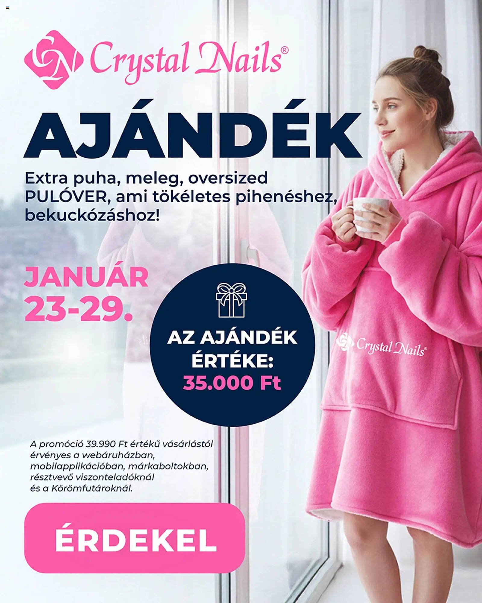 Crystal Nails akciós újság (2026-01-23 - 2026-01-29)