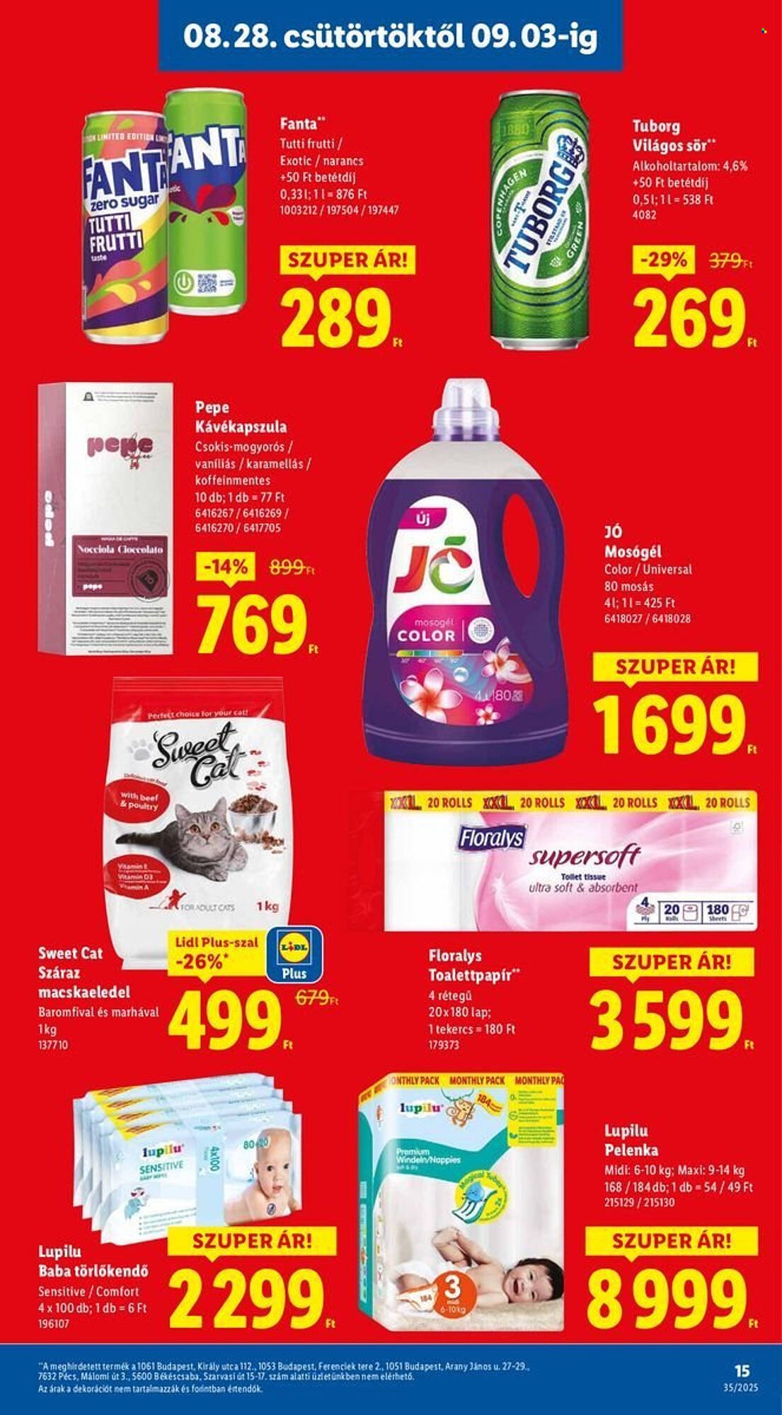Lidl akciós újság (2025-08-28 - 2025-09-03)