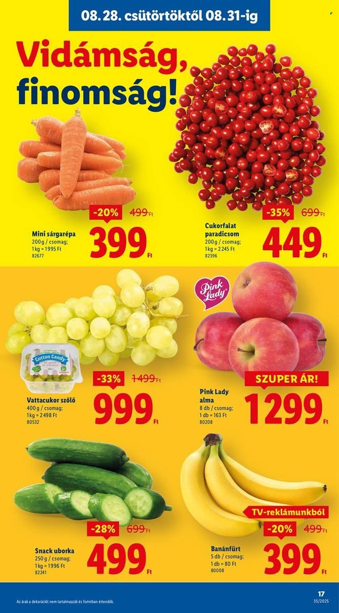 Lidl akciós újság (2025-08-28 - 2025-09-03)