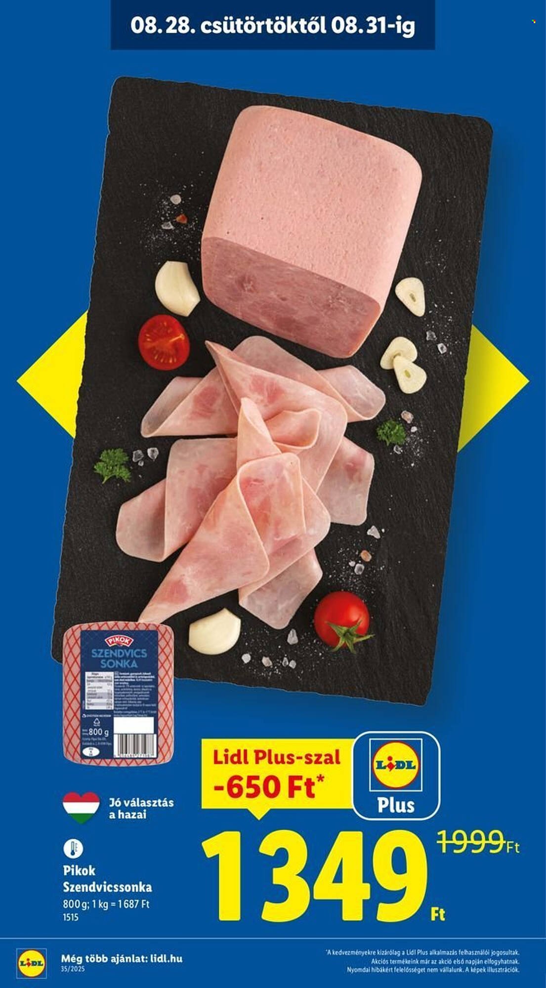 Lidl akciós újság (2025-08-28 - 2025-09-03)