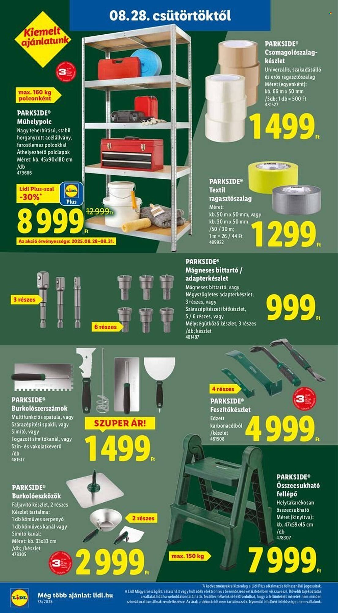 Lidl akciós újság (2025-08-28 - 2025-09-03)