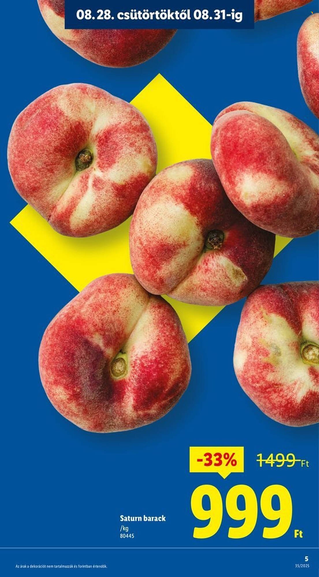 Lidl akciós újság (2025-08-28 - 2025-09-03)