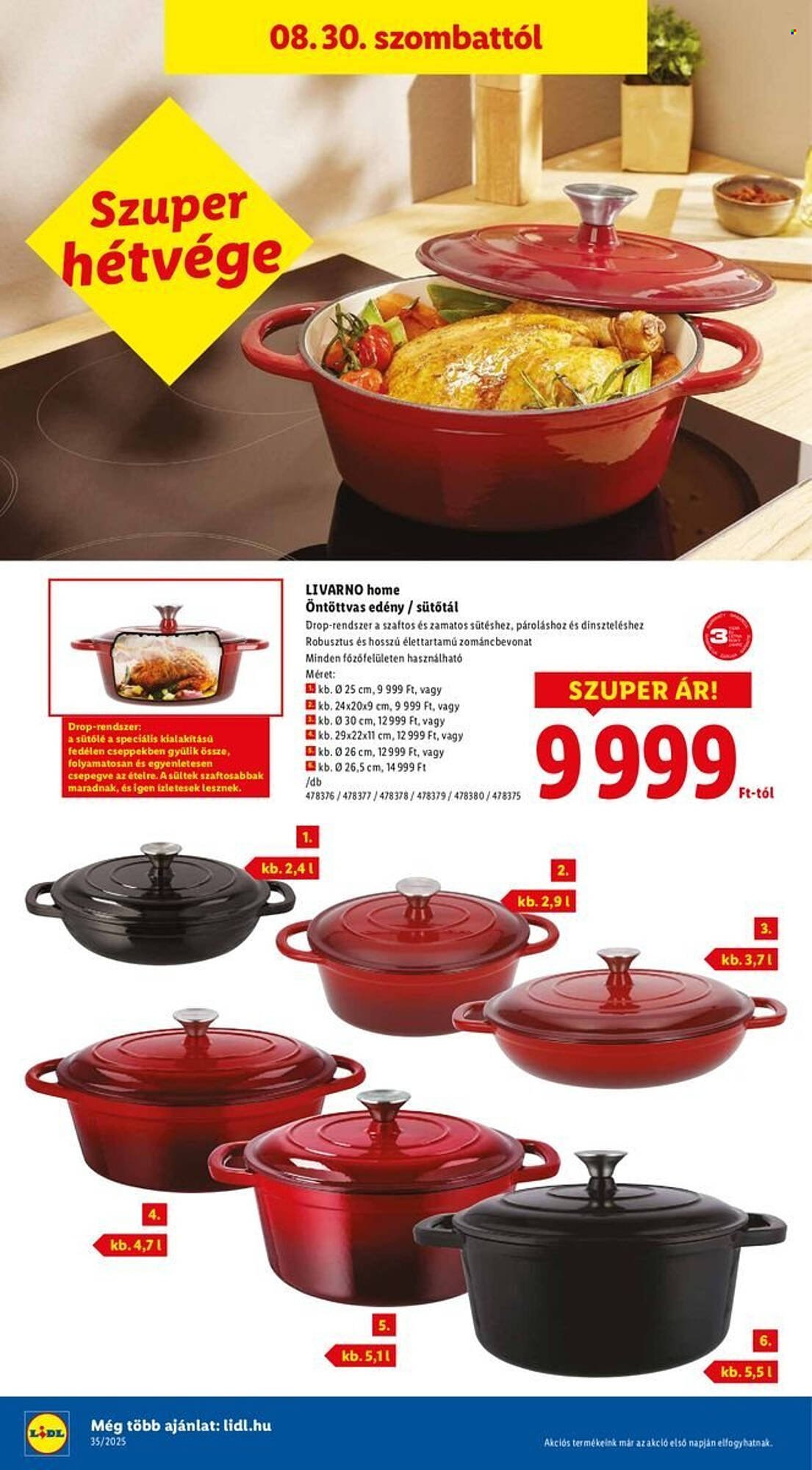 Lidl akciós újság (2025-08-28 - 2025-09-03)