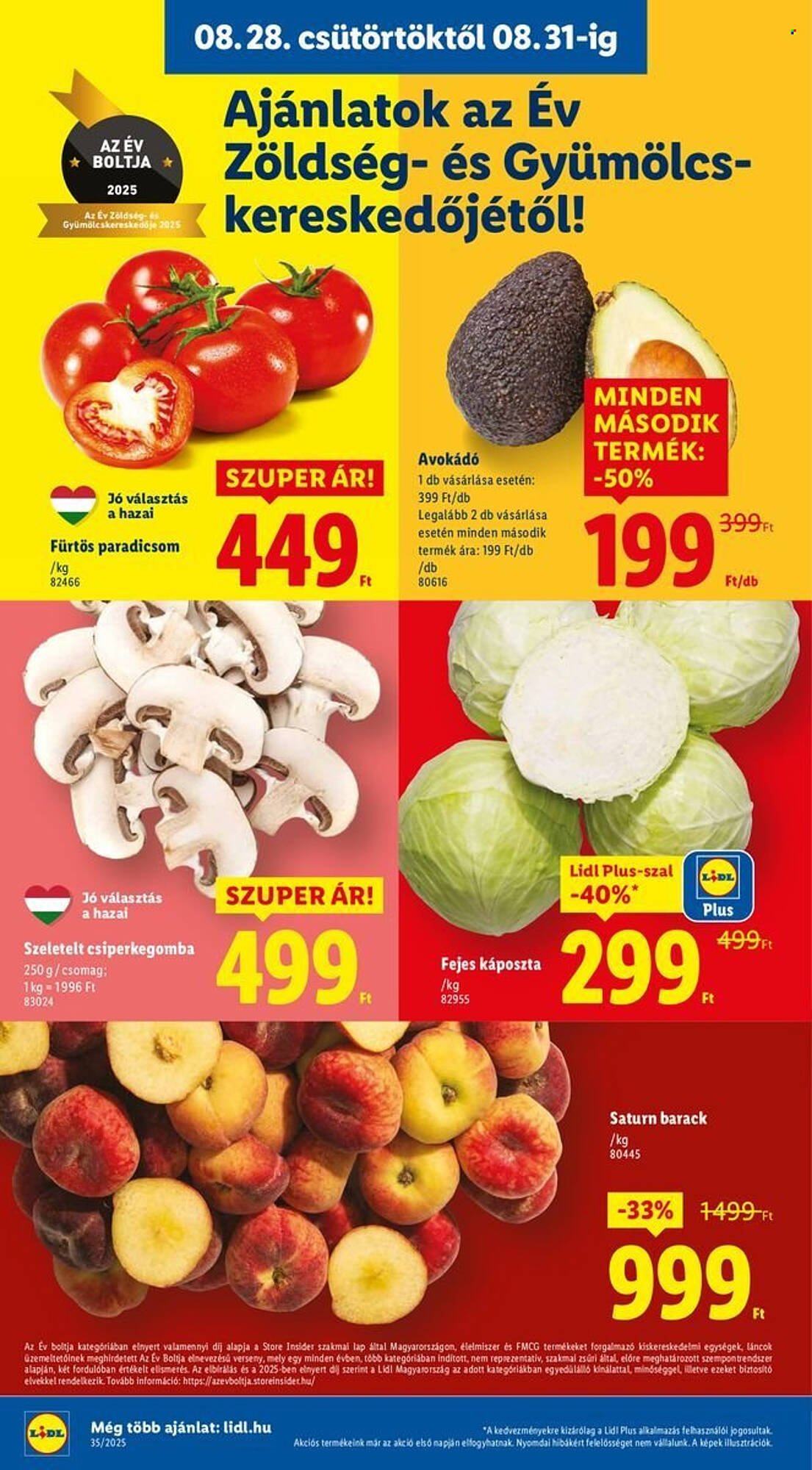 Lidl akciós újság (2025-08-28 - 2025-09-03)