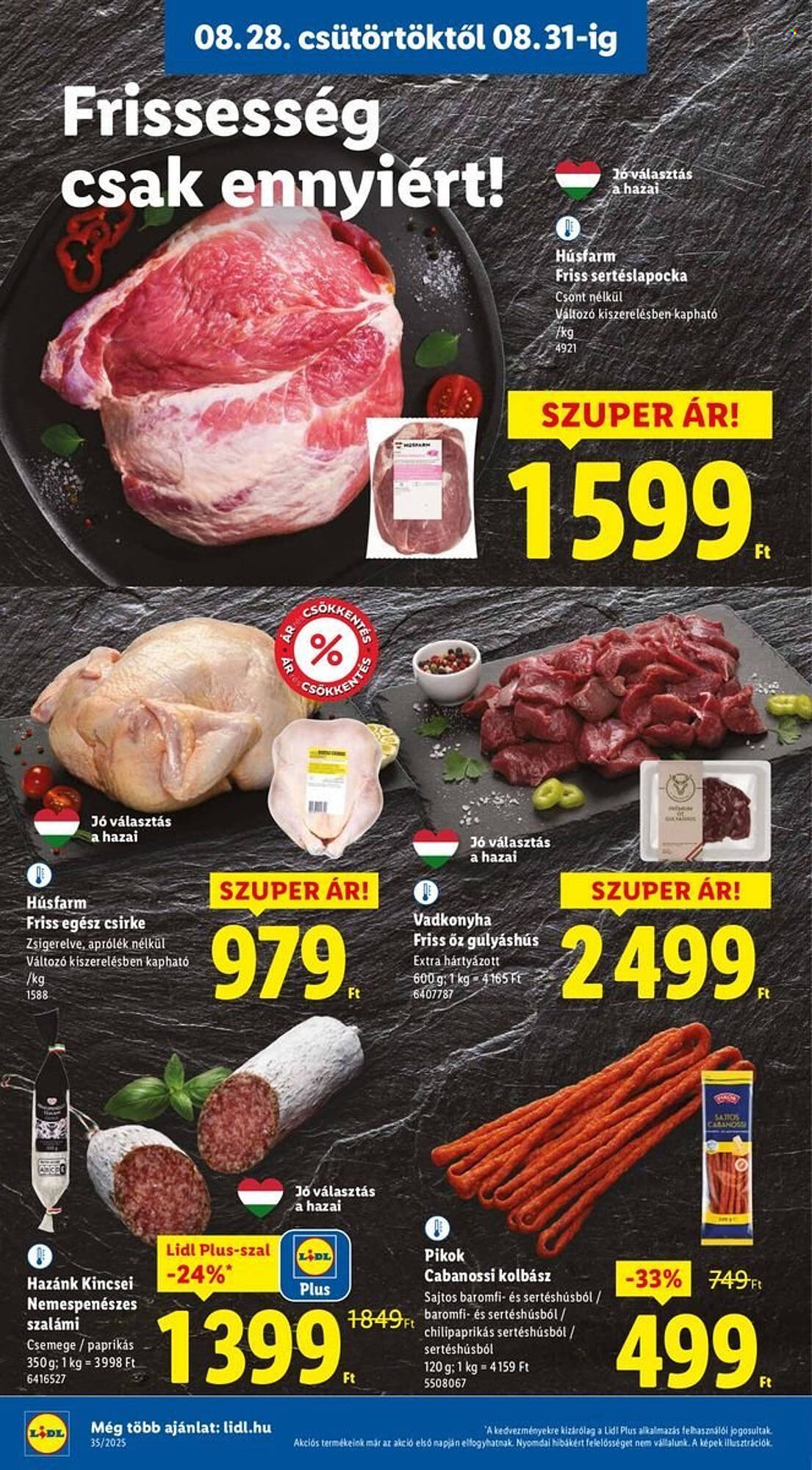Lidl akciós újság (2025-08-28 - 2025-09-03)