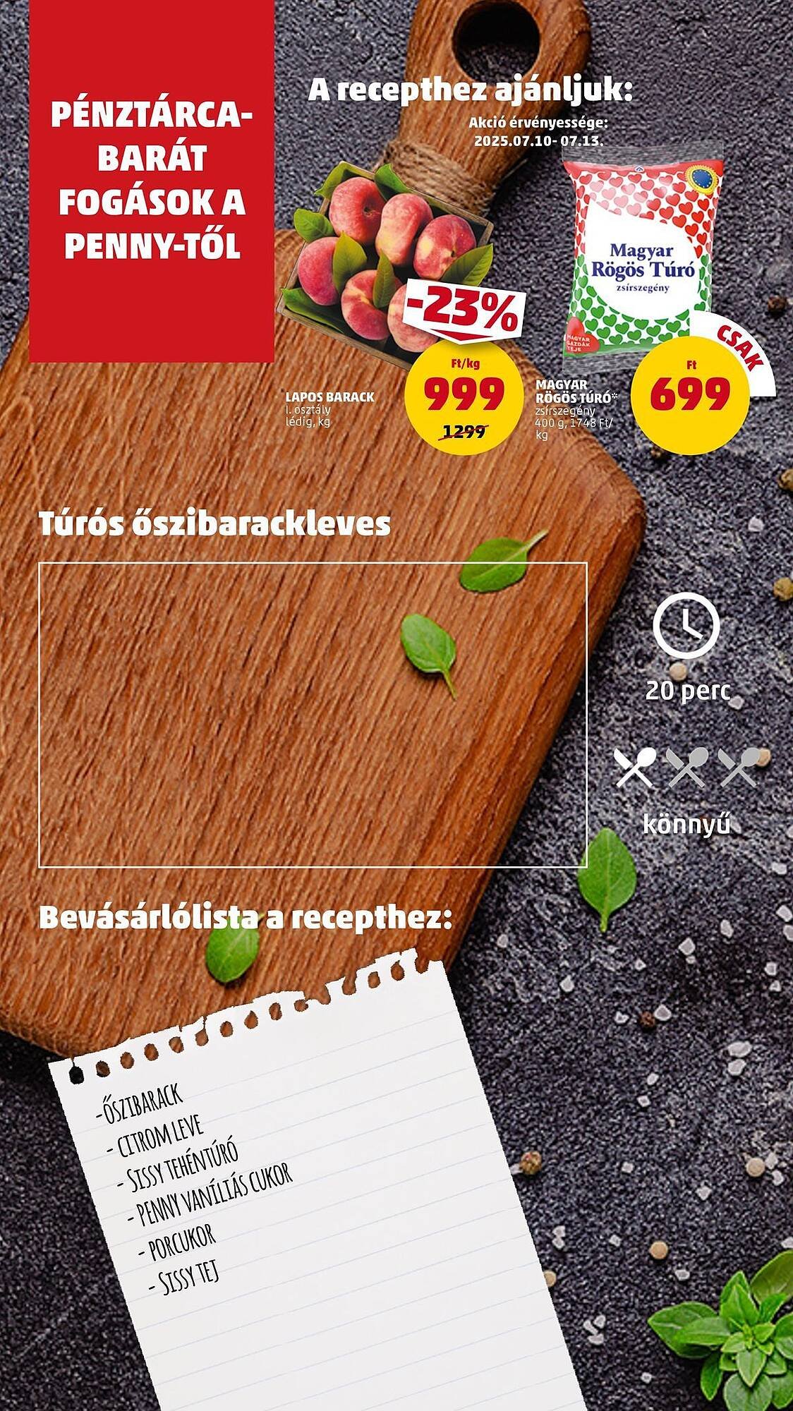 PENNY akciós újság (2025-10-07 - 2025-10-16)