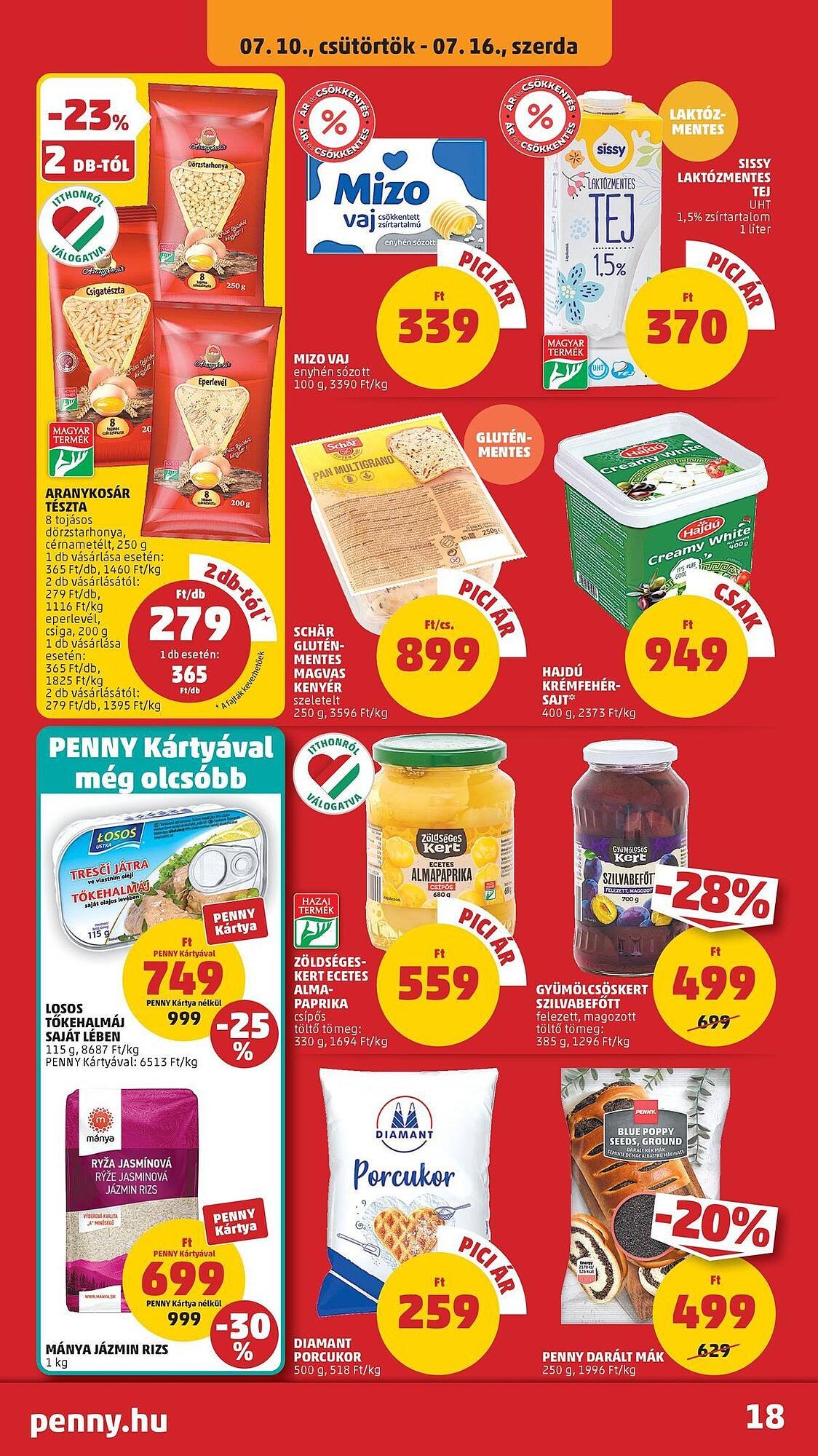 PENNY akciós újság (2025-10-07 - 2025-10-16)