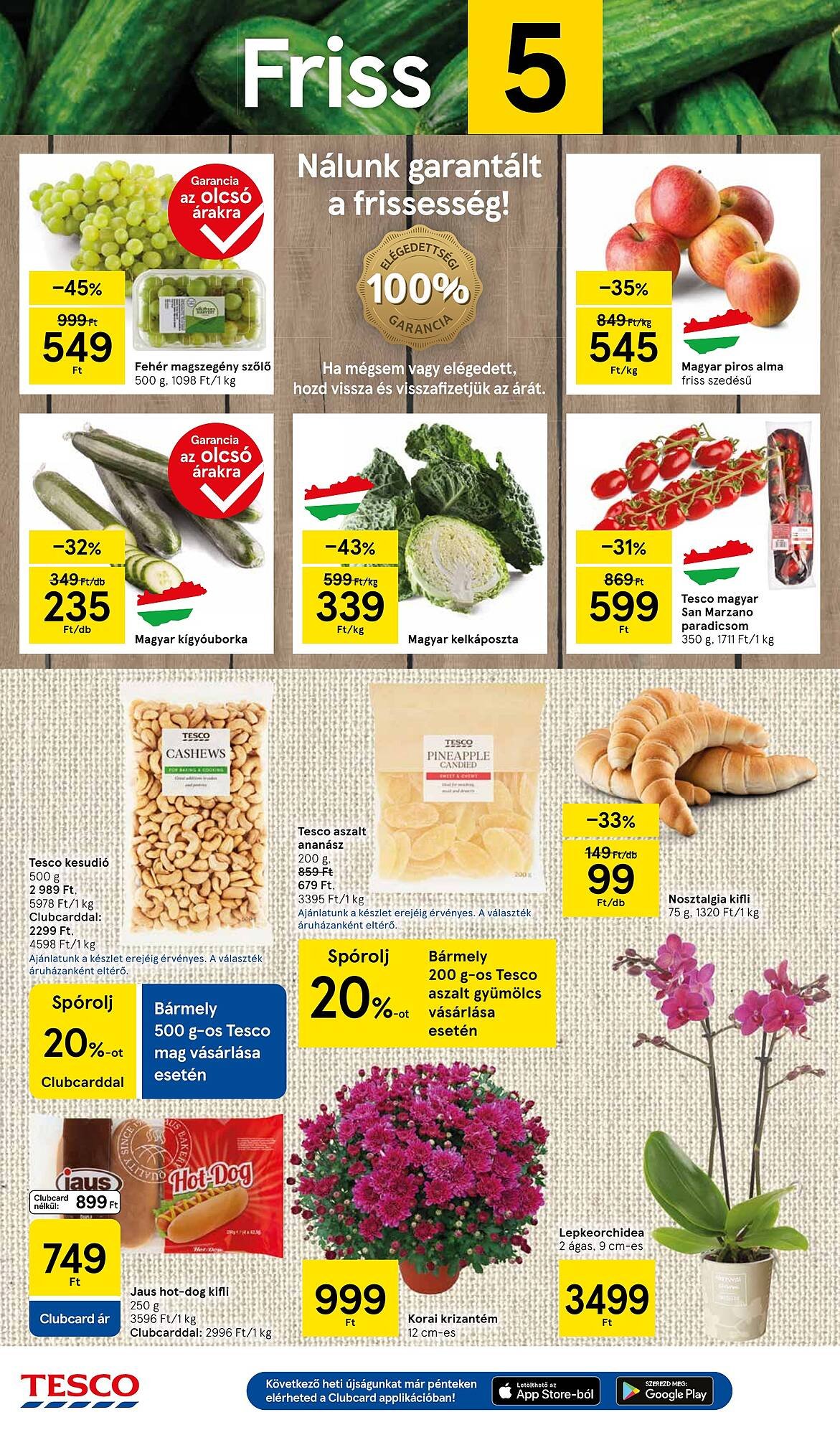 Tesco akciós újság (2025-09-04 - 2025-09-10)