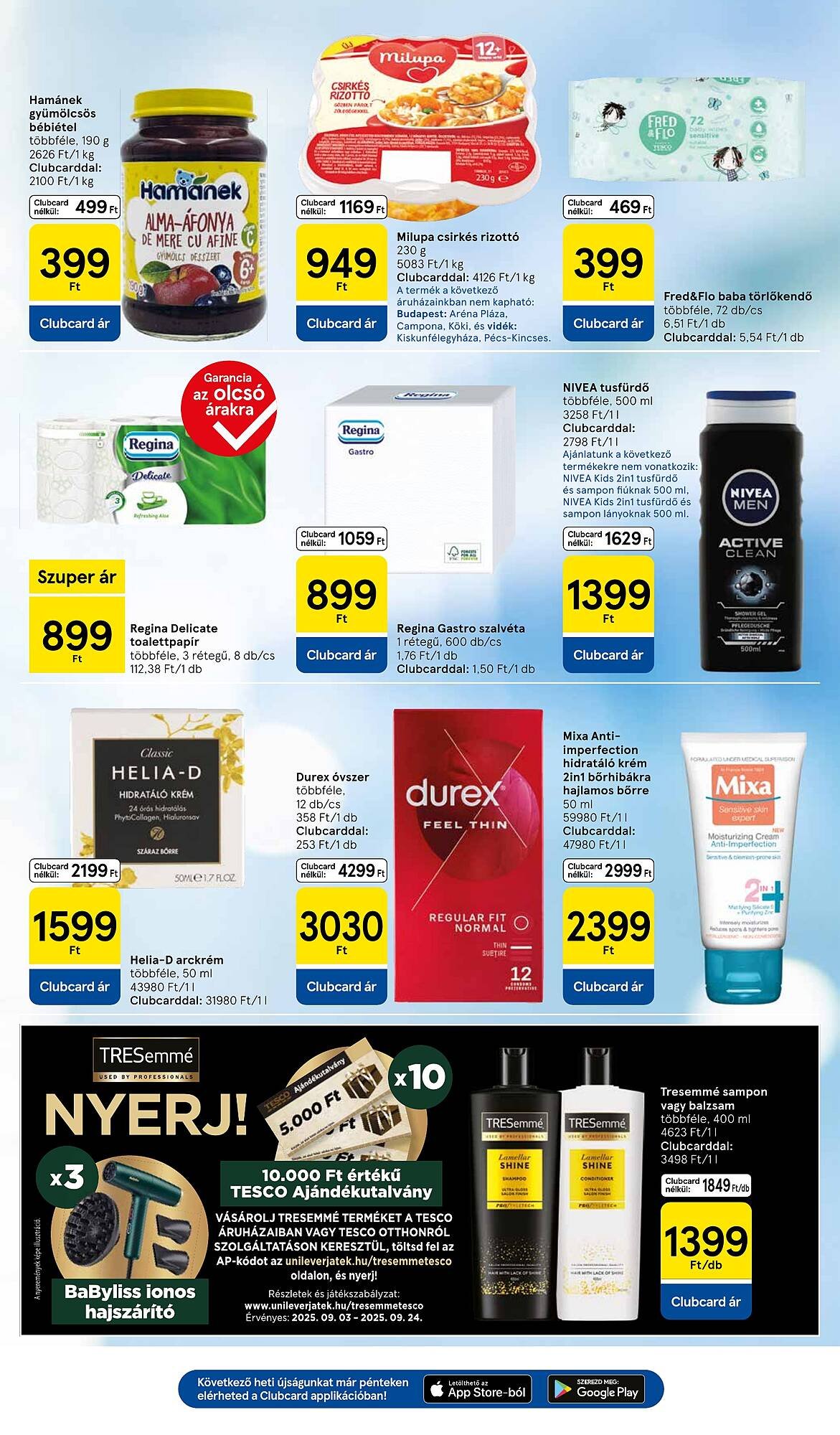 Tesco akciós újság (2025-09-04 - 2025-09-10)