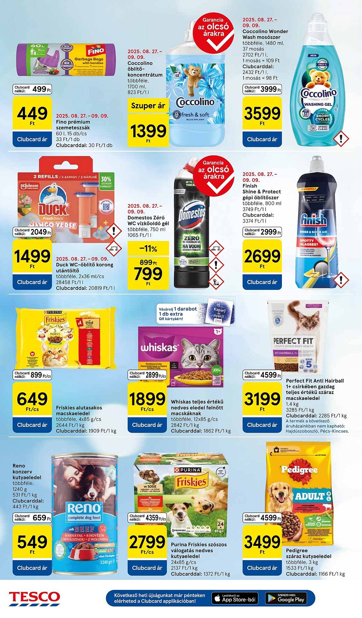 Tesco akciós újság (2025-09-04 - 2025-09-10)