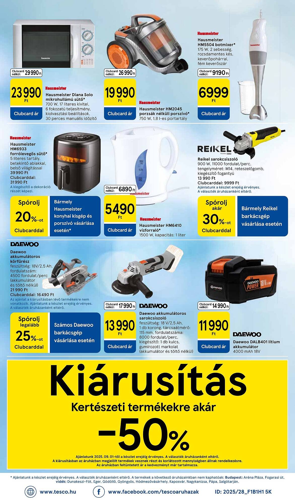 Tesco akciós újság (2025-09-04 - 2025-09-10)