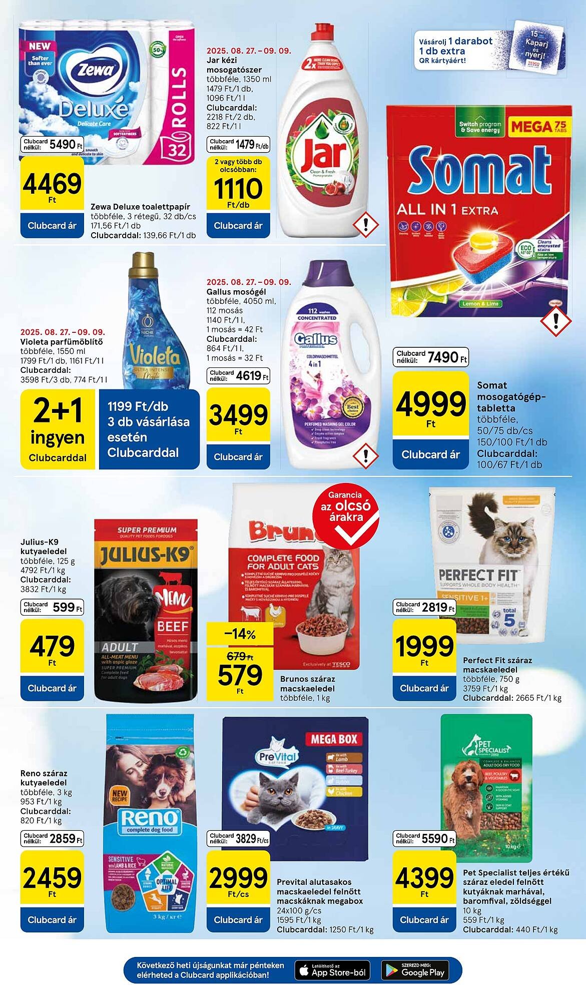 Tesco akciós újság (2025-09-04 - 2025-09-10)