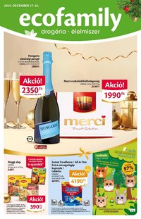 EcoFamily akciós újság (2025-12-17 - 2025-12-31)