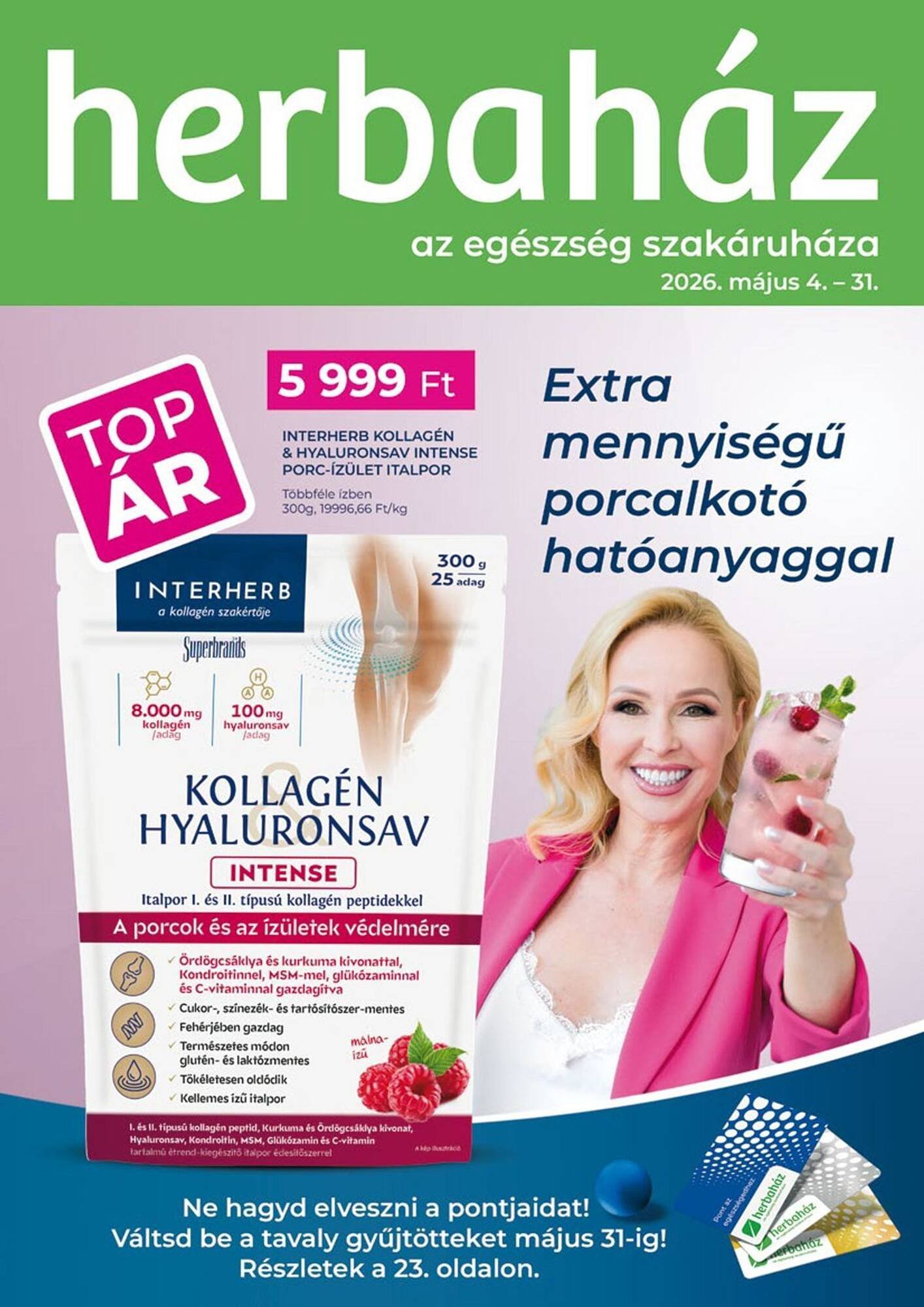 Herbaház akciós újság (2026-05-04 - 2026-05-31)