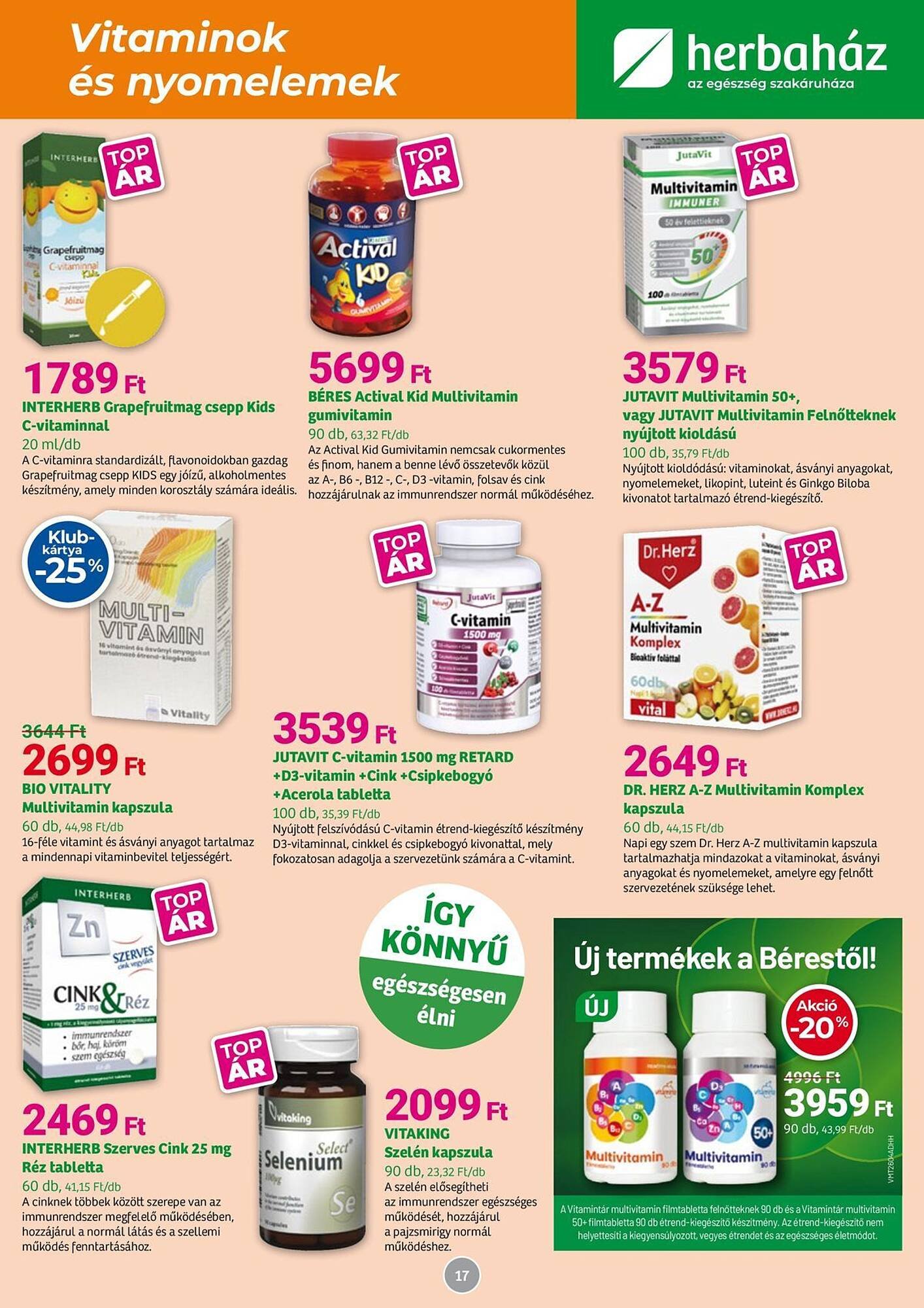 Herbaház akciós újság (2026-05-04 - 2026-05-31)