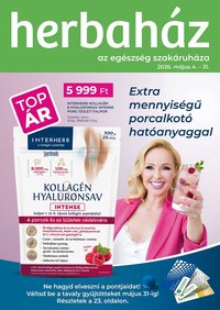 Herbaház akciós újság (2026-05-04 - 2026-05-31)