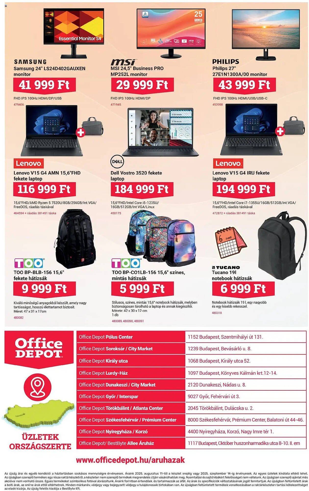 Office Depot akciós újság (2025-08-12 - 2025-09-17)