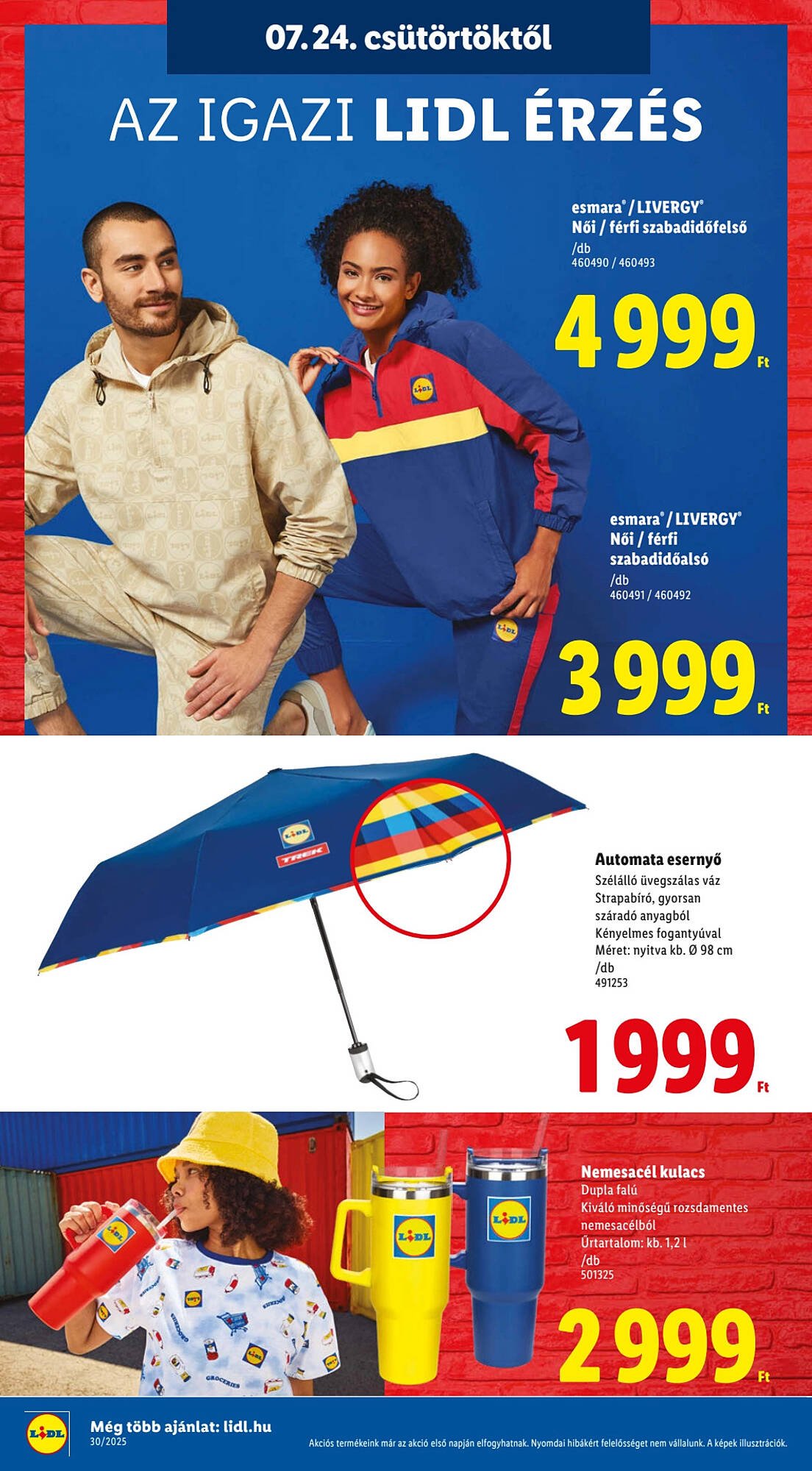 Lidl akciós újság (2025-07-24 - 2025-07-28)