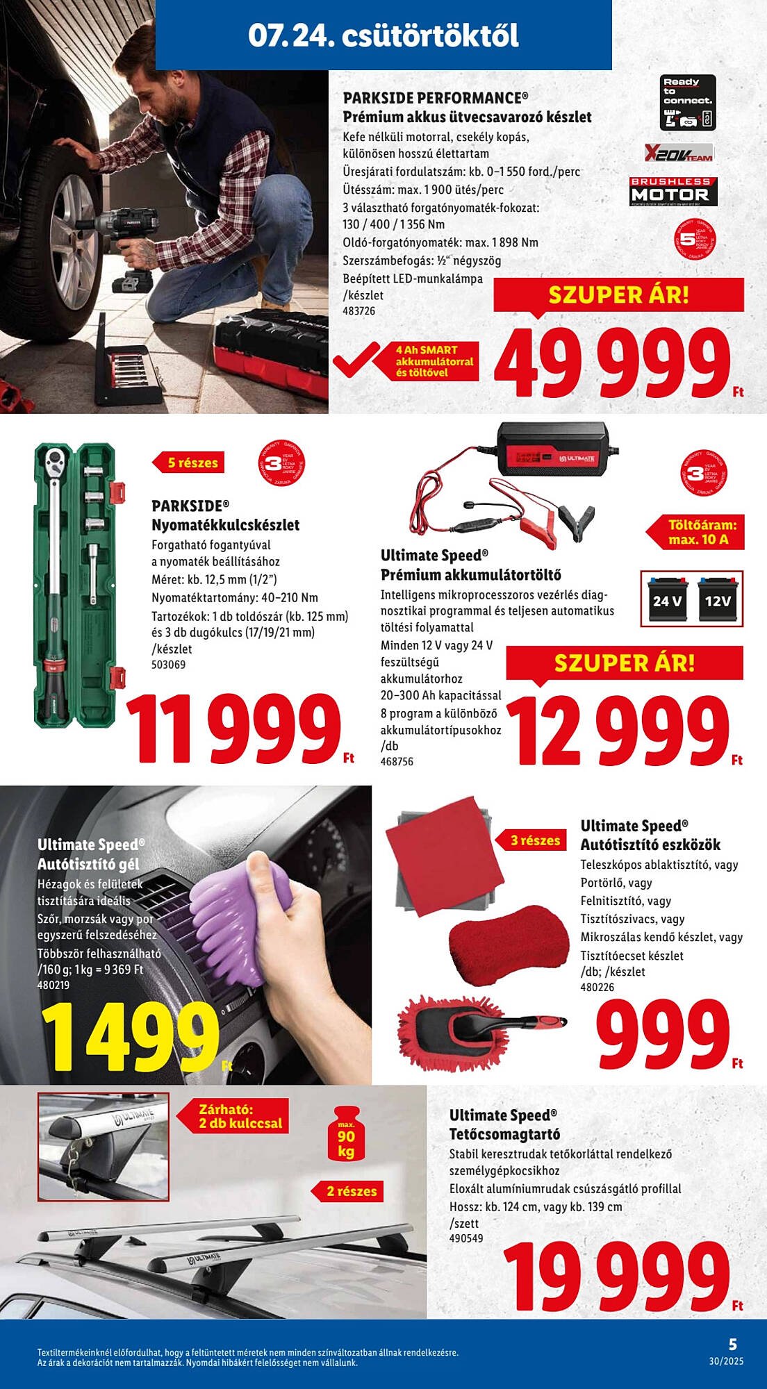 Lidl akciós újság (2025-07-24 - 2025-07-28)