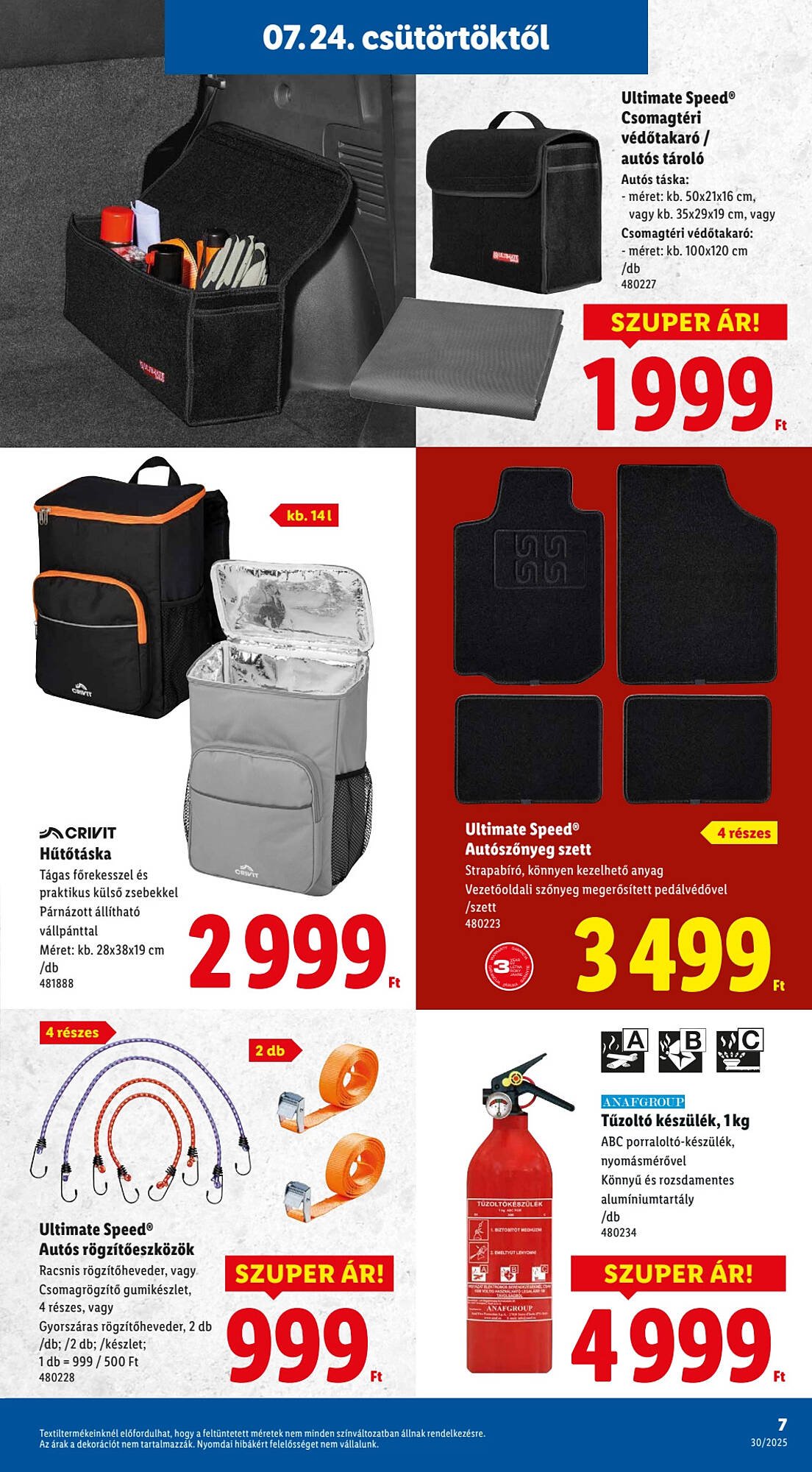 Lidl akciós újság (2025-07-24 - 2025-07-28)