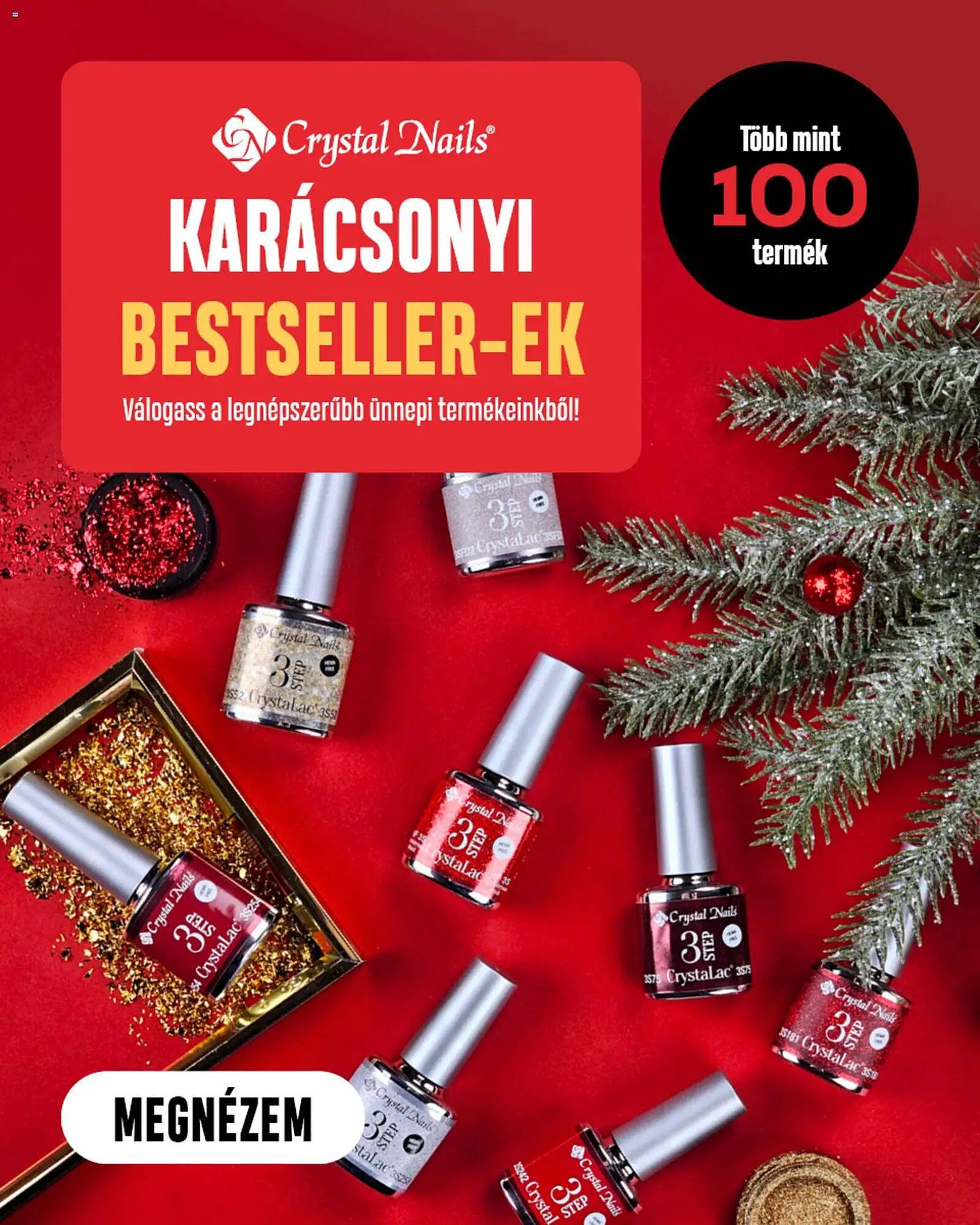 Crystal Nails akciós újság (2025-11-09 - 2025-12-31)