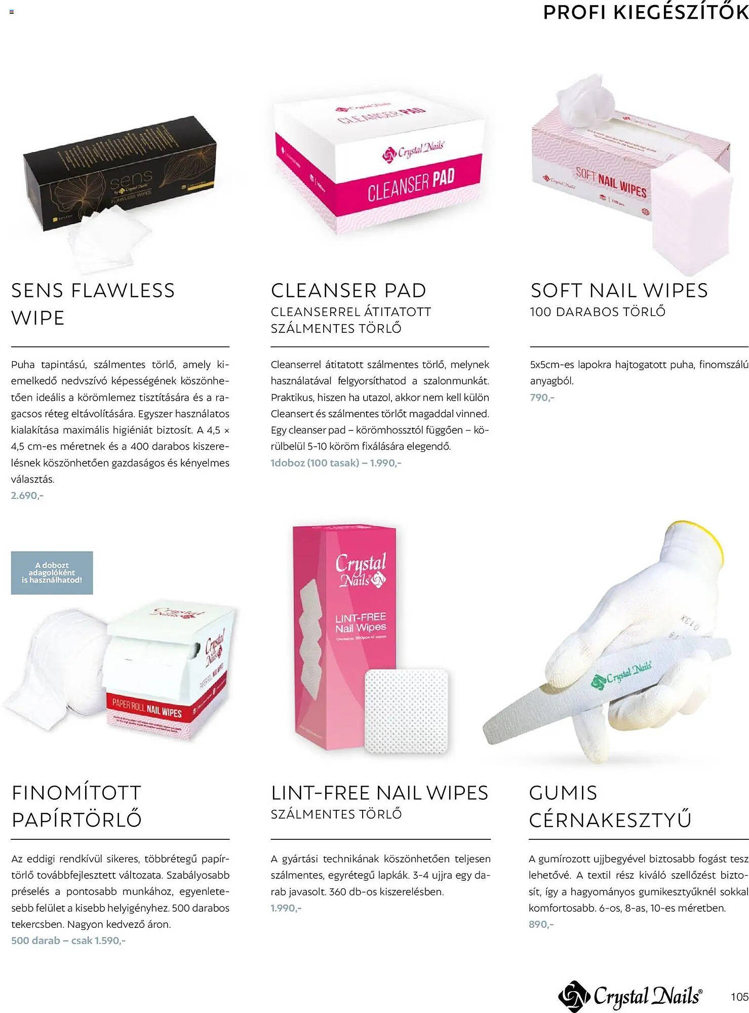 Crystal Nails akciós újság (2026-03-09 - 2027-12-31)
