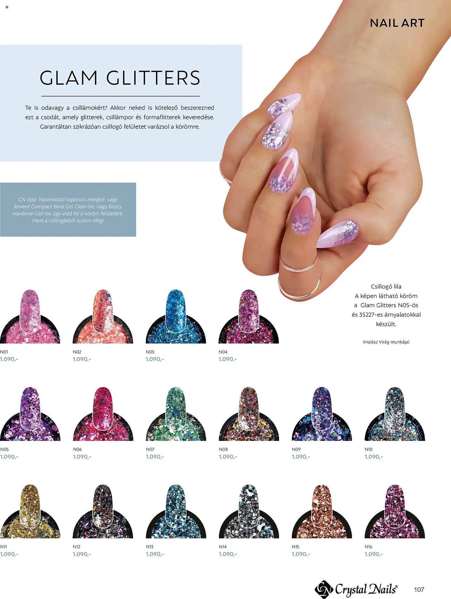 Crystal Nails akciós újság (2026-03-09 - 2027-12-31)