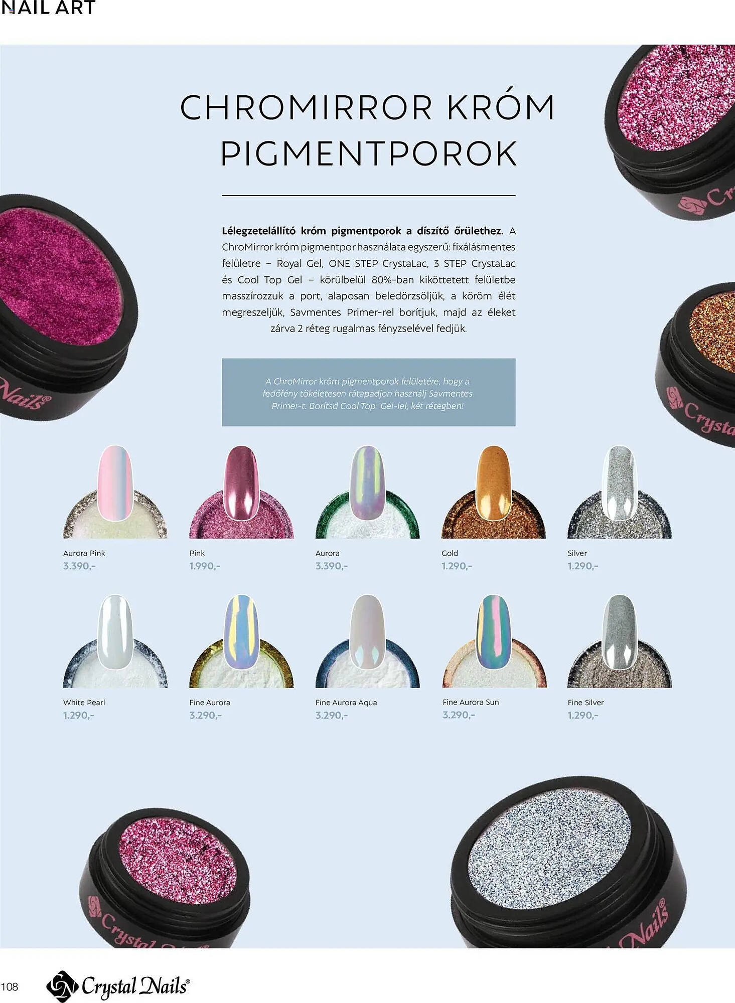 Crystal Nails akciós újság (2026-03-09 - 2027-12-31)